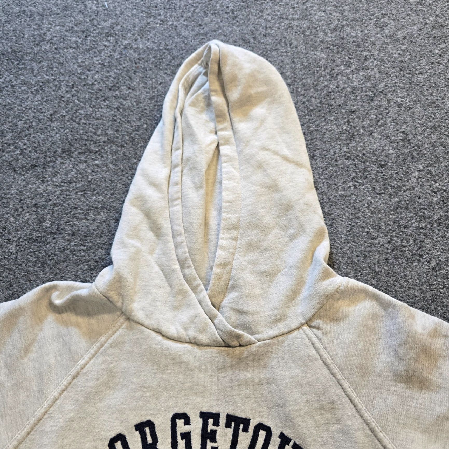 Vintage Georgetown University Sweatshirt Mens Hoodie Gray Medium Regular Pullover University Lounge Casual Basic League Shirt? Size US M / EU 48-50 / 2 - 2 Thumbnail