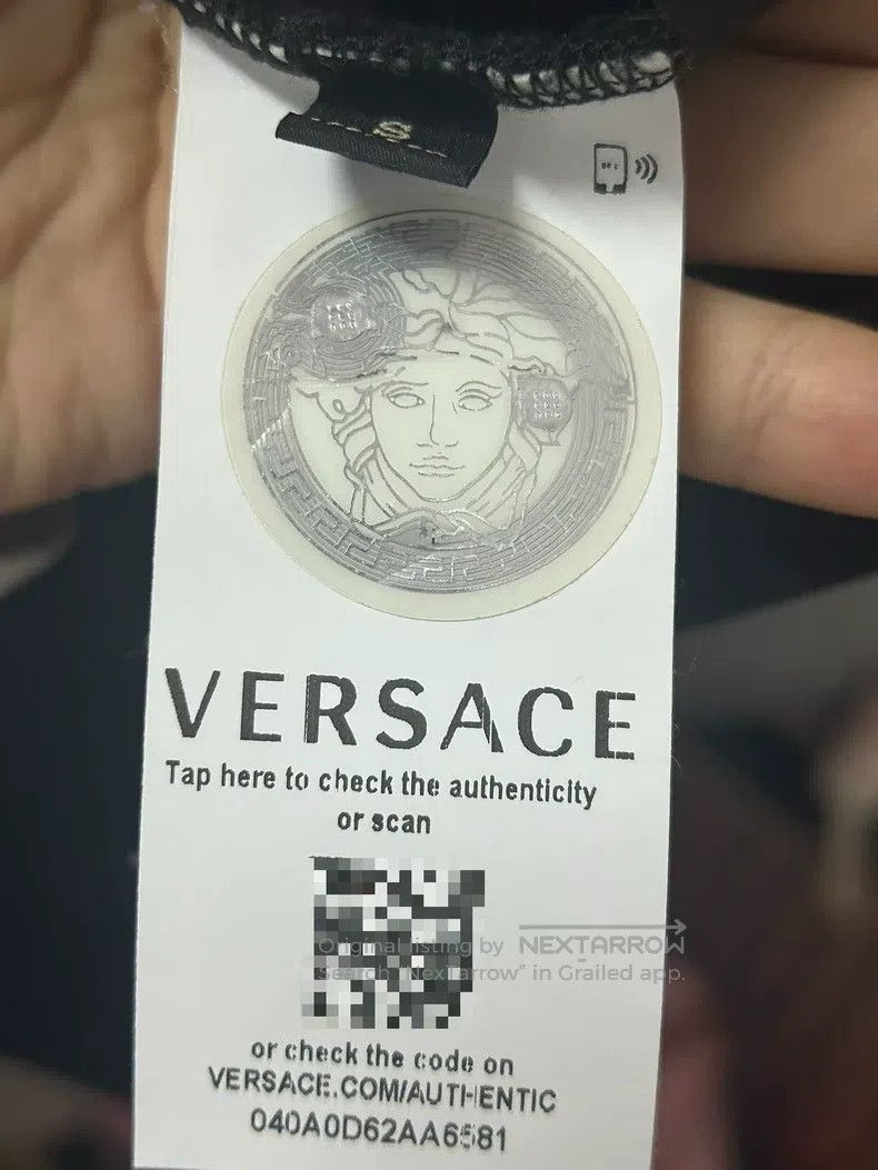 Versace Versace Printed cotton hooded sweatshirt Size US S / EU 44-46 / 1 - 4 Thumbnail