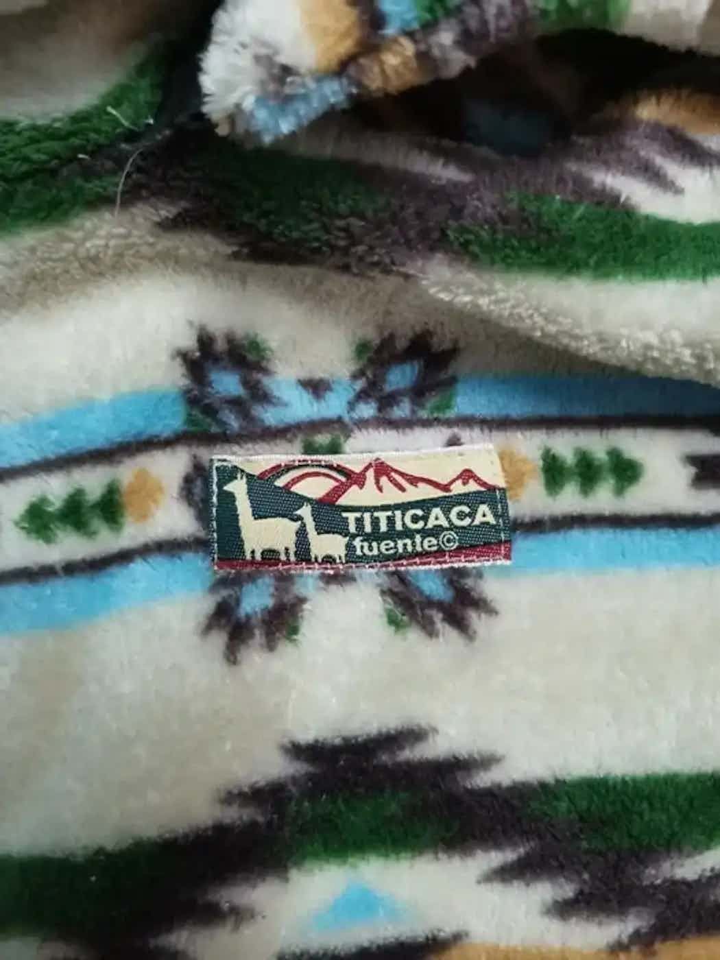 Vintage Vintage Titicaca Navajo Fleece Design Hoodie Size US M / EU 48-50 / 2 - 2 Thumbnail