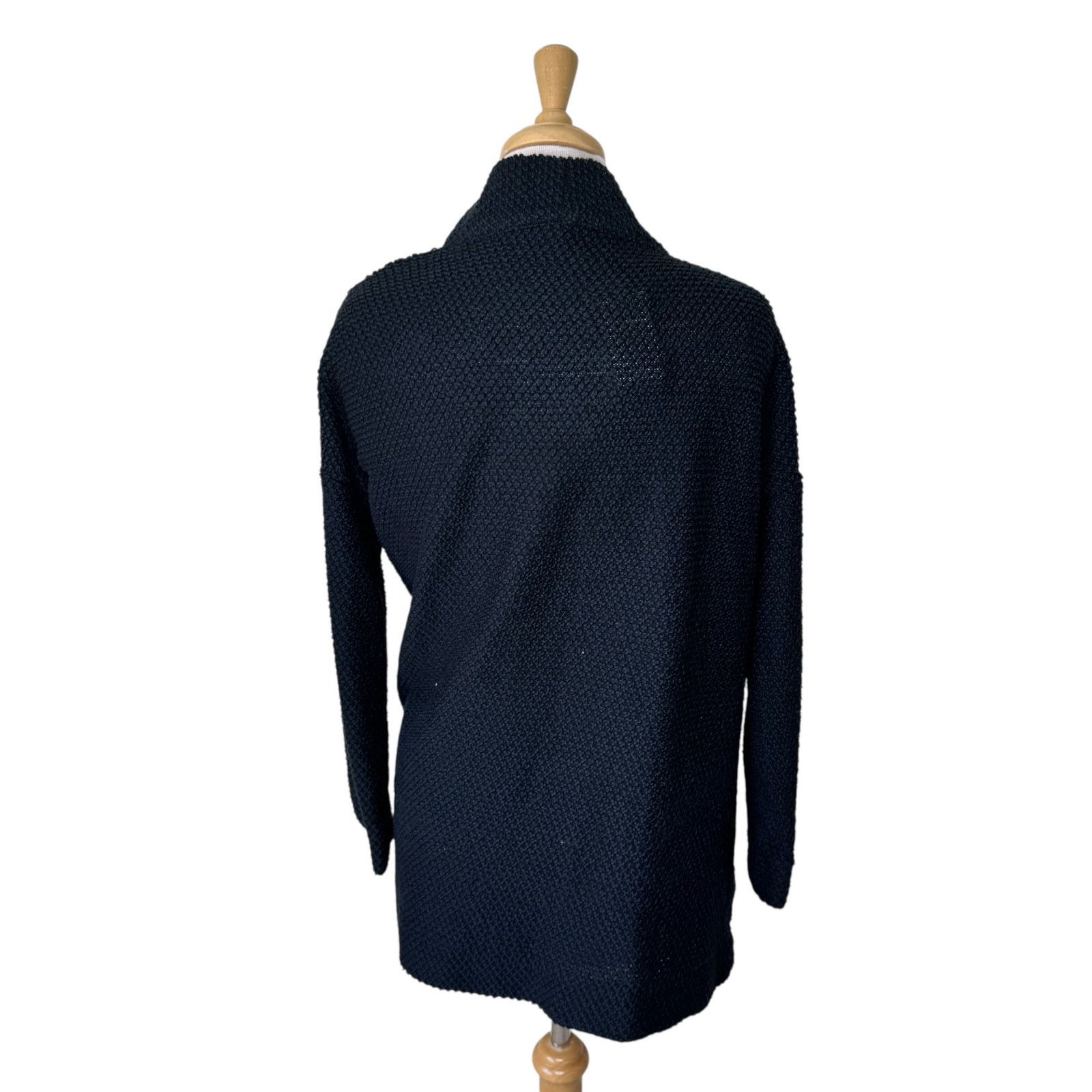 Marine Layer Marine Layer Women's Birdseye open-front cardigan sweater Size S / US 4 / IT 40 - 4 Thumbnail