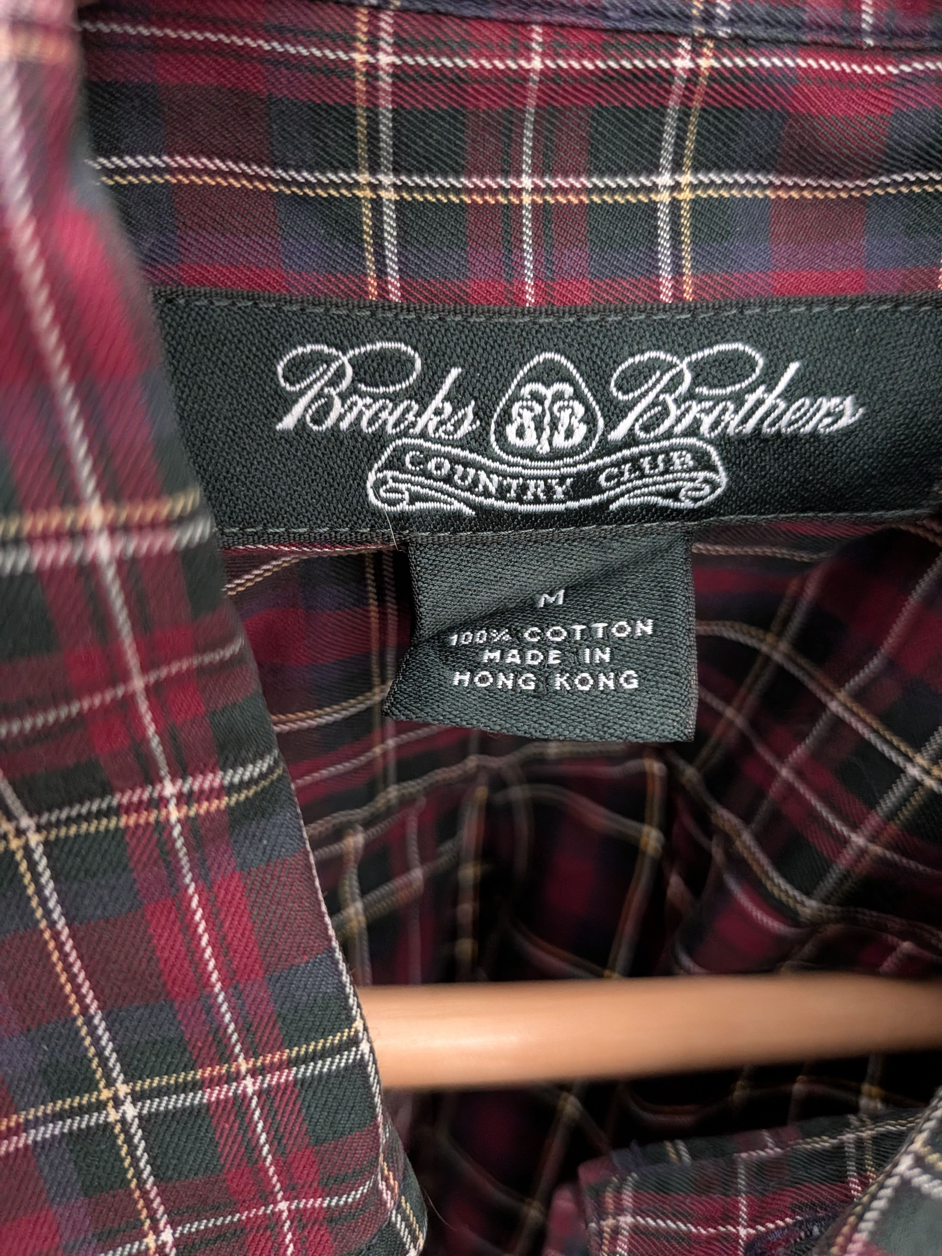 Brooks Brothers Vintage Brooks Brothers Country Club Red/Blue Plaid Size US M / EU 48-50 / 2 - 1 Thumbnail