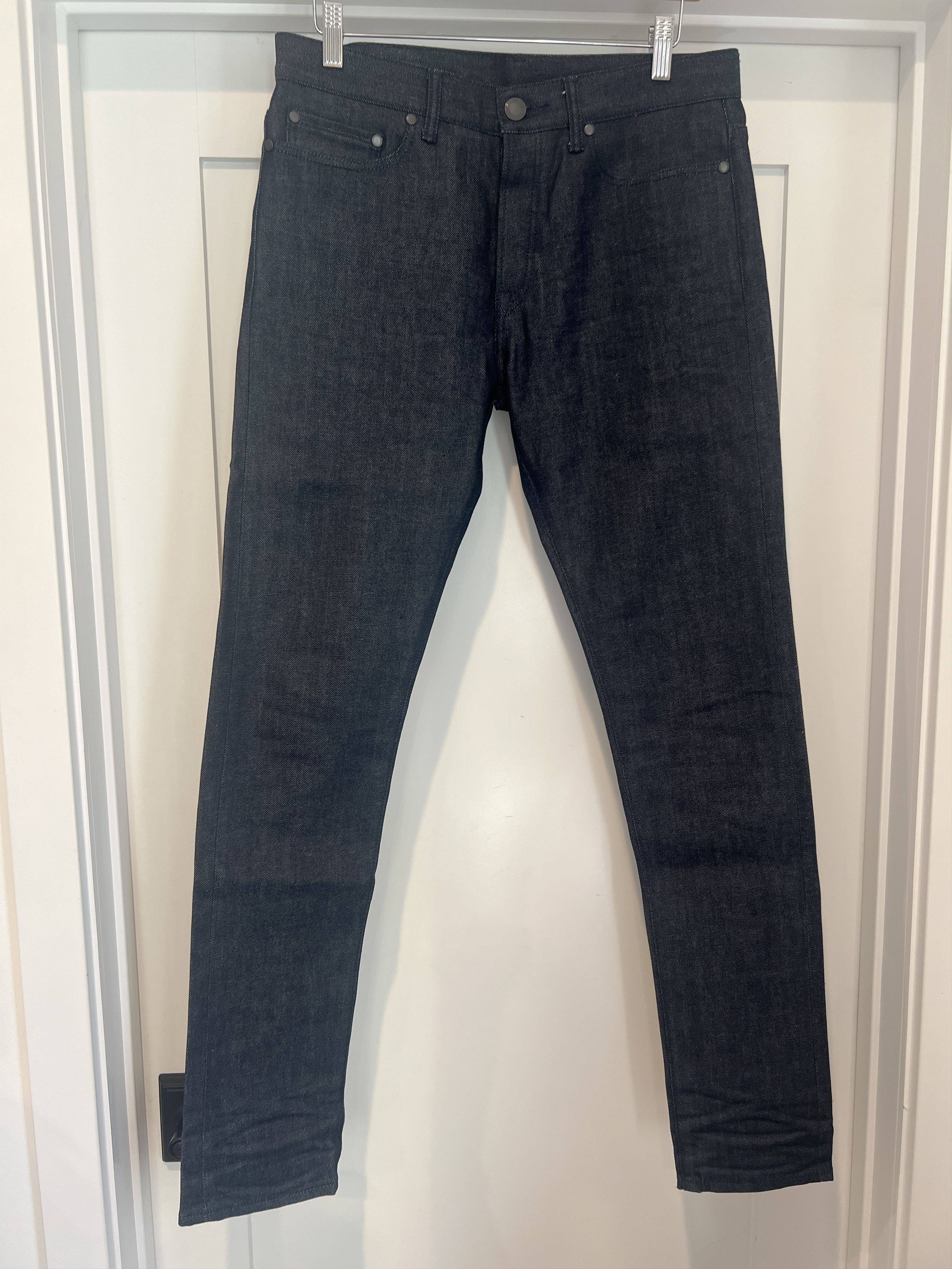 John Elliott The Cast 2 Slim Raw Indigo Size US 31 - 2 Thumbnail