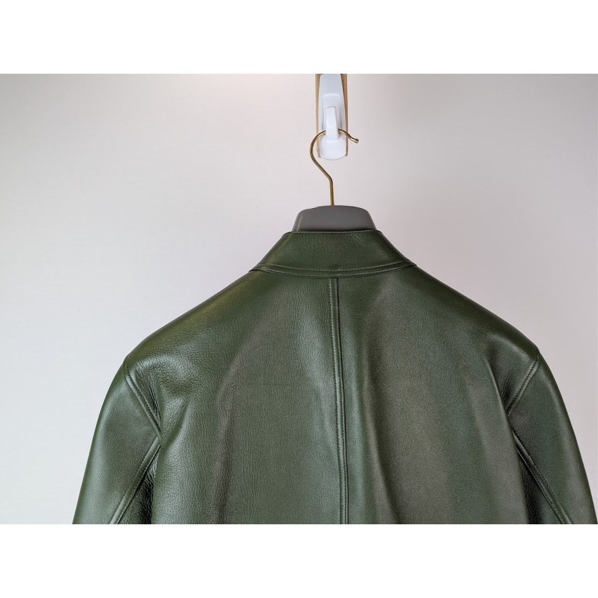 Tom Ford o1rshd1 Leather Jacket in Green Size US M / EU 48-50 / 2 - 12 Thumbnail