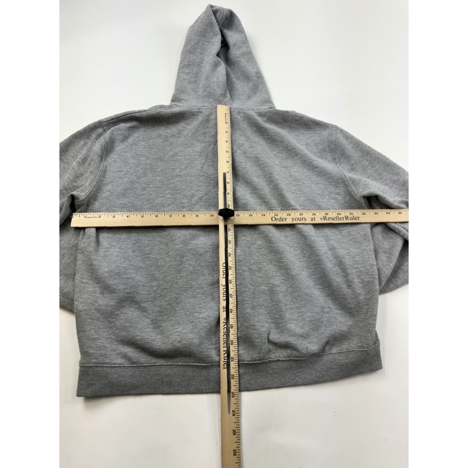 Topshop TOPSHOP Hoodie Sweatshirt Womens US 6 Gray Pullover Hooded Cotton Sweatshirt Activewear Women 6 Gray Size M / US 6-8 / IT 42-44 - 6 Thumbnail