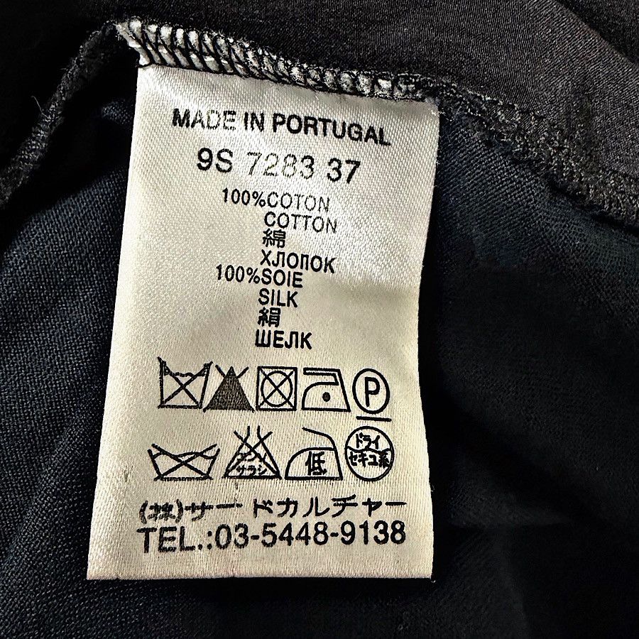 Givenchy Authentic Givenchy Riccardo Tisci Cut & Sew Silk Tee Size US S / EU 44-46 / 1 - 5 Thumbnail