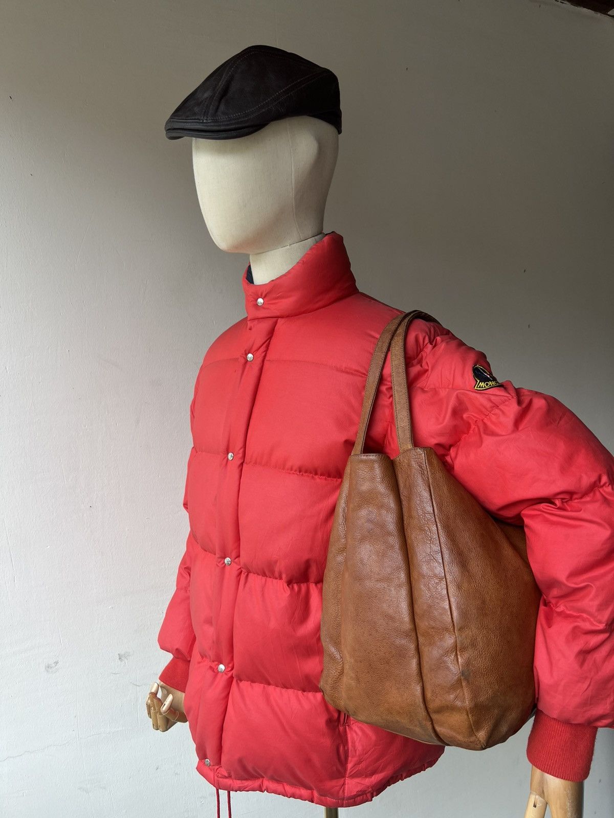 Leather 2000s Yohji Yamamoto Y’saccs Faded Patina Leather Bag Size ONE SIZE - 6 Thumbnail