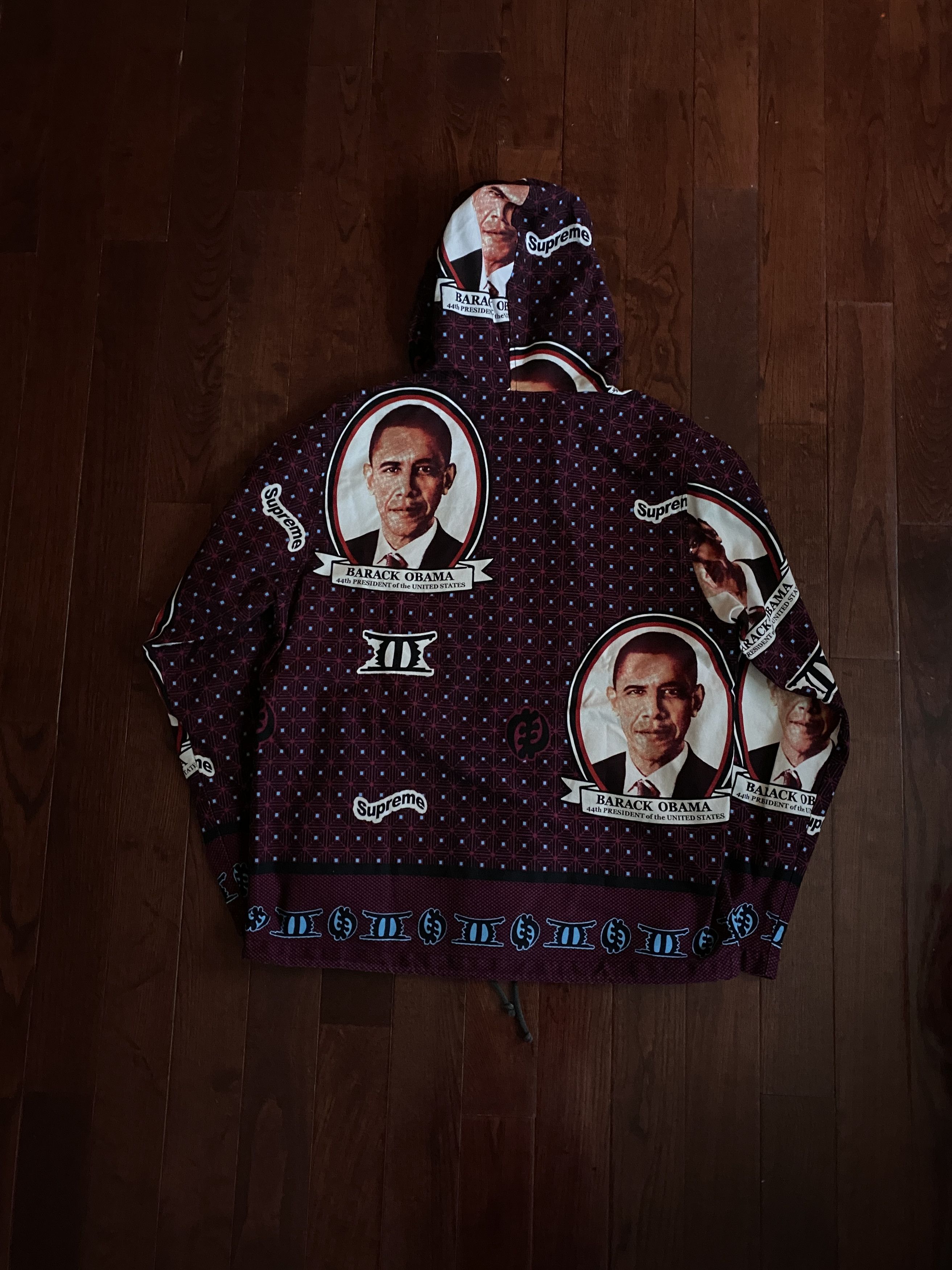 Supreme Obama Anorak SS17 Size US M / EU 48-50 / 2 - 2 Thumbnail