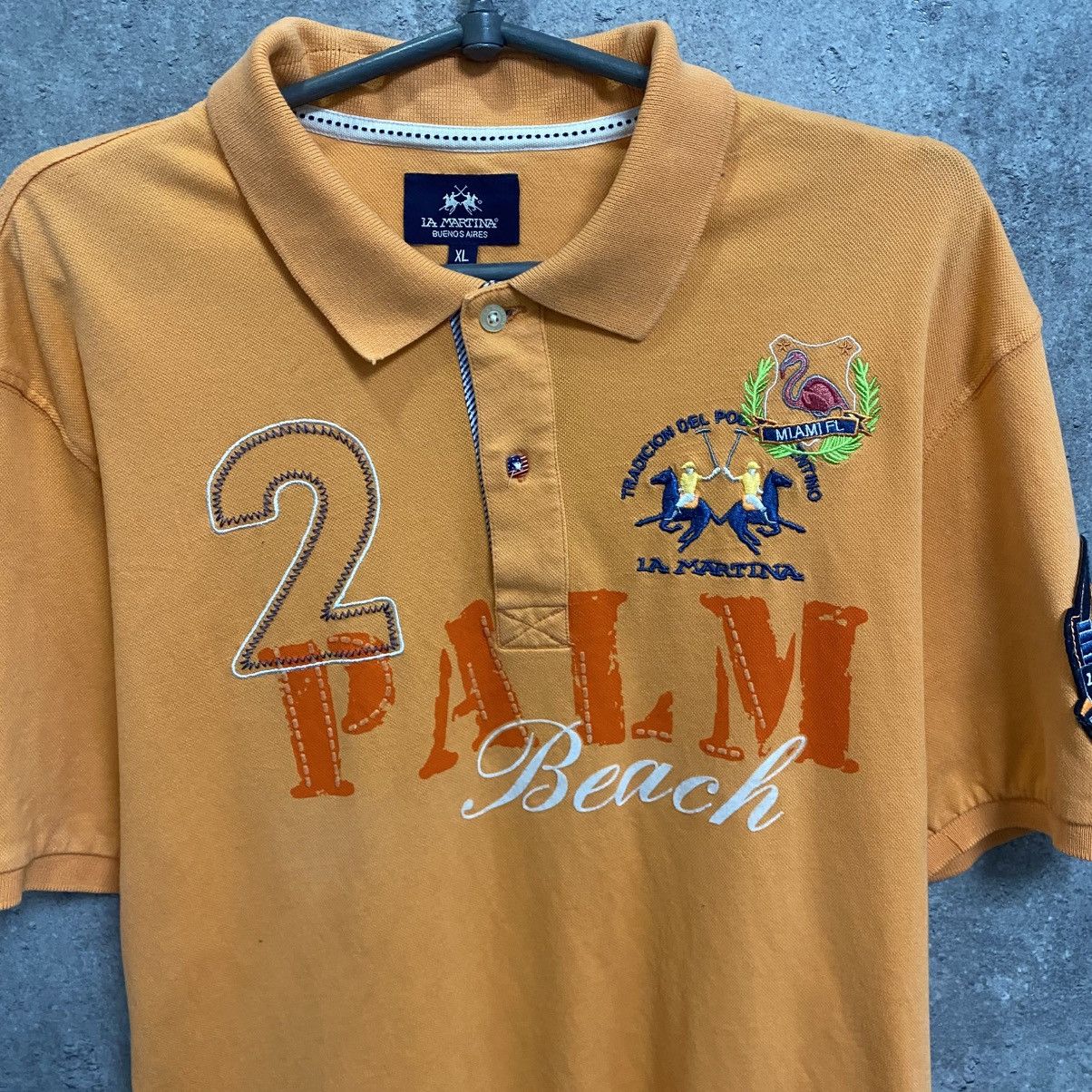 La Martina Crazy Vintage La Martina Polo T-Shirt Size US XL / EU 56 / 4 - 5 Thumbnail