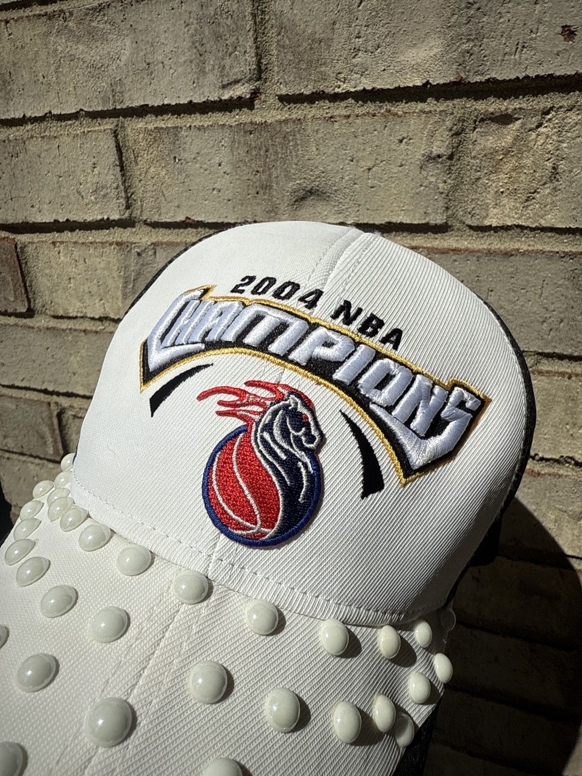 NBA NBA 2004 championship hat Size ONE SIZE - 4 Thumbnail