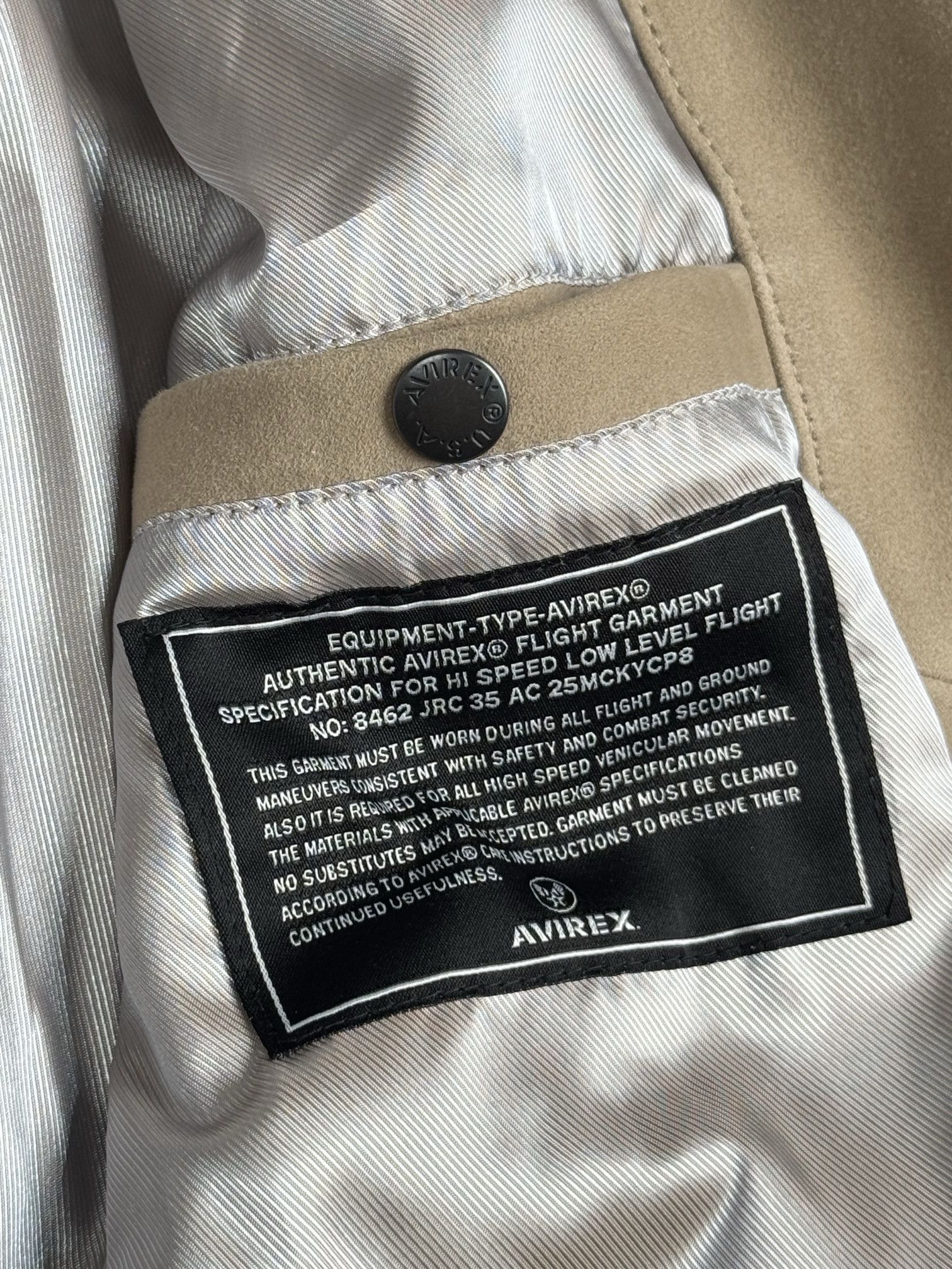 Avirex SUEDE ICON JACKET Size US M / EU 48-50 / 2 - 12 Thumbnail