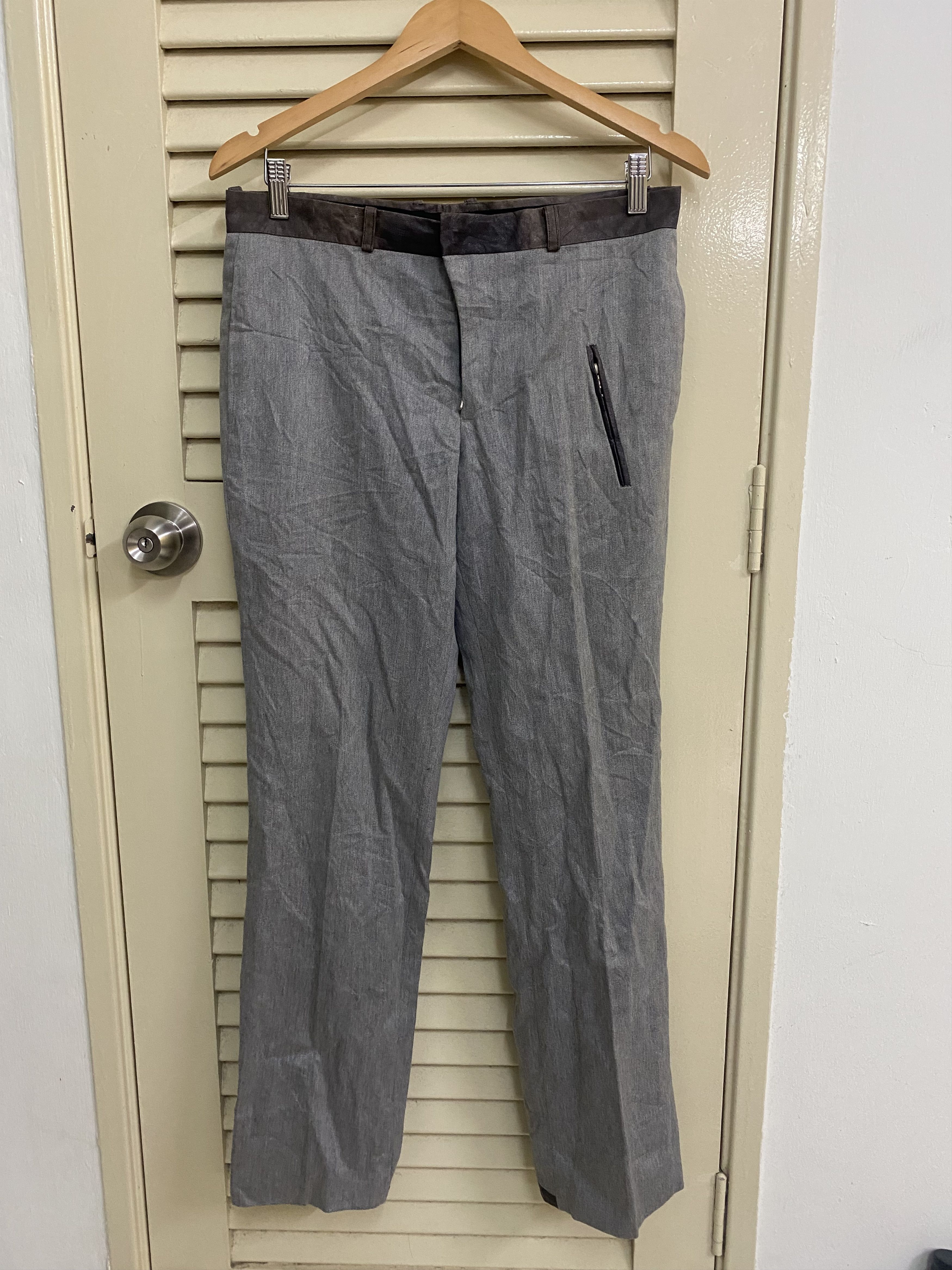 Japanese Brand Actor Japanese Ishinn Goat Skin Pants Size US 32 / EU 48 - 1 Thumbnail