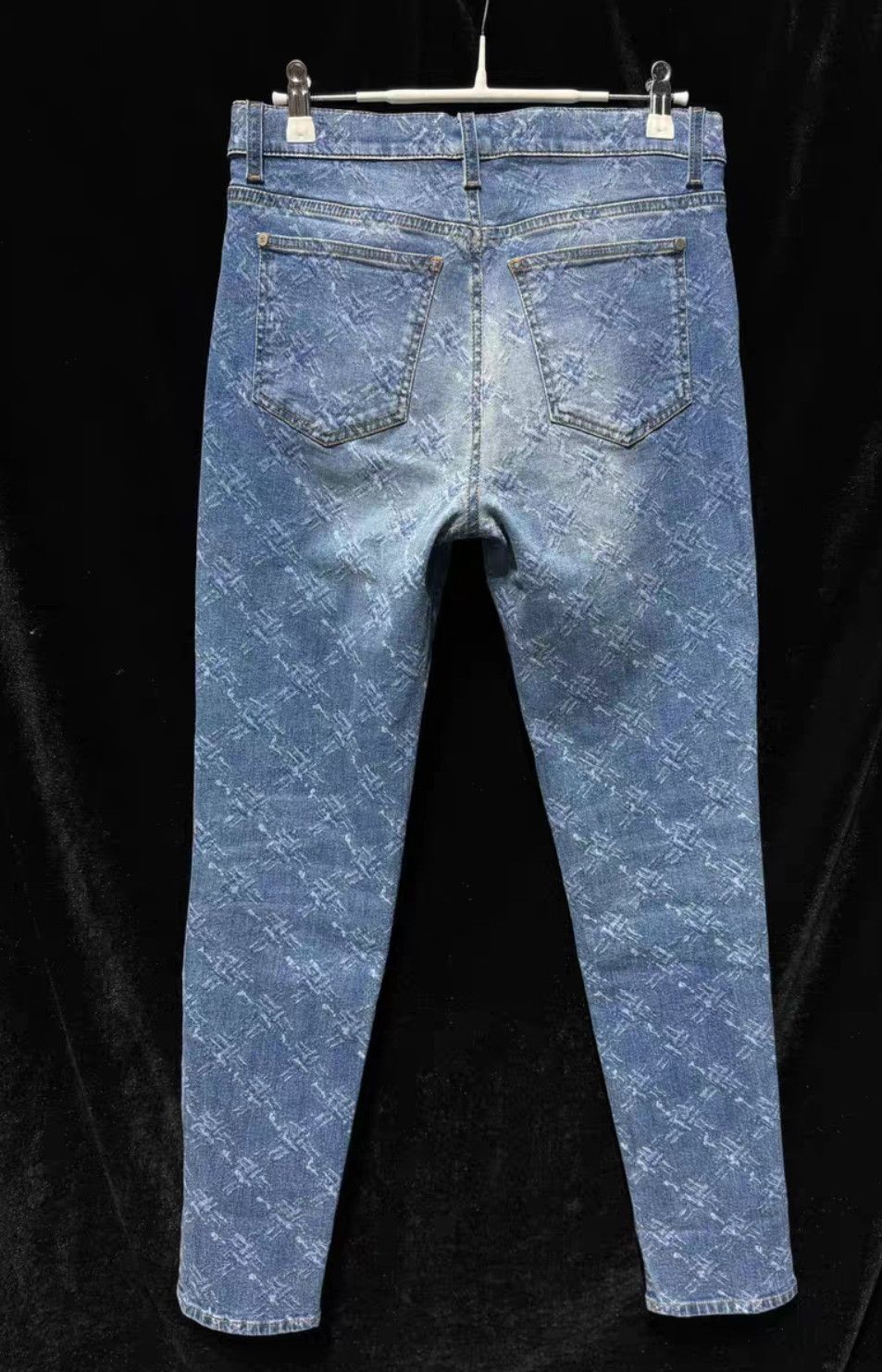 Chanel Chanel Denim Jeans with Snowflake Pattern Size US 32 / EU 48 - 2 Thumbnail