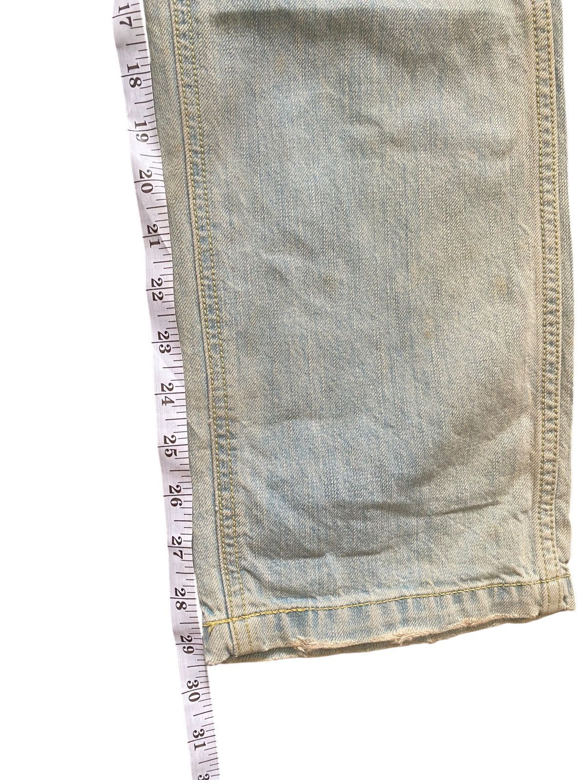 Japanese Brand Rodeo Crowns Printed American Flag Denim Size US 32 / EU 48 - 13 Thumbnail