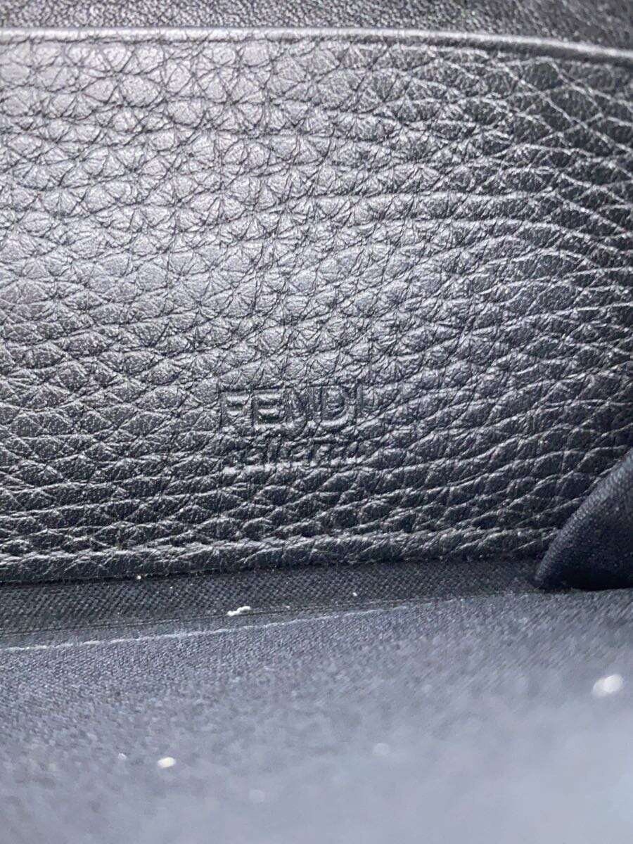 Fendi Fendi Leather Long Wallet Black Size ONE SIZE - 3 Thumbnail