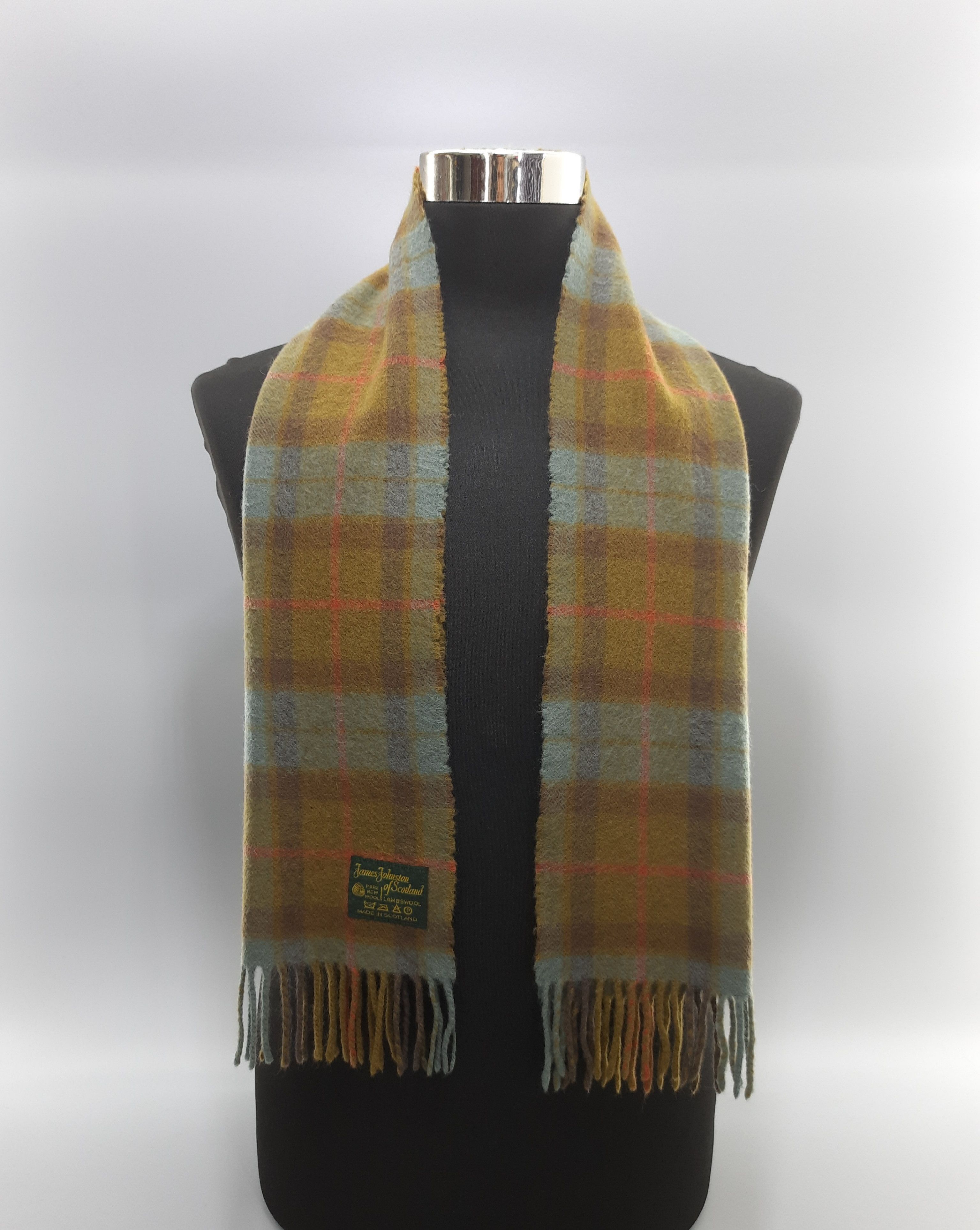 James Johnston Of Scotland Scarf / Muffler / Wool - MFA231