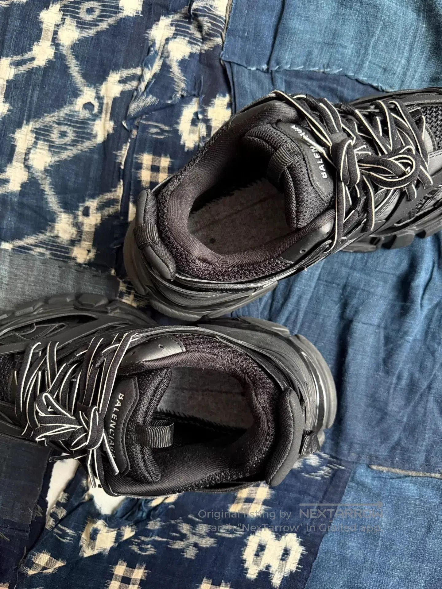 Balenciaga Black Hitop Sneakers Size 9. Size US 9 / EU 42 - 7 Thumbnail