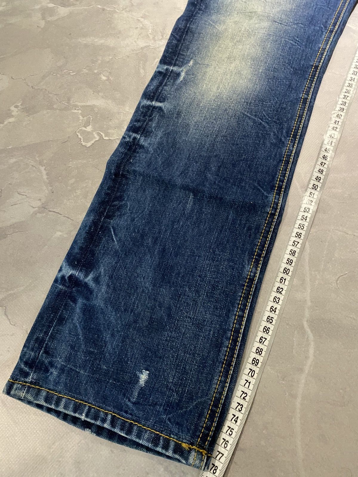 Japanese Brand RARE Vintage Hysteric Glamour Style Archival Slim Jean Size US 30 / EU 46 - 4 Thumbnail