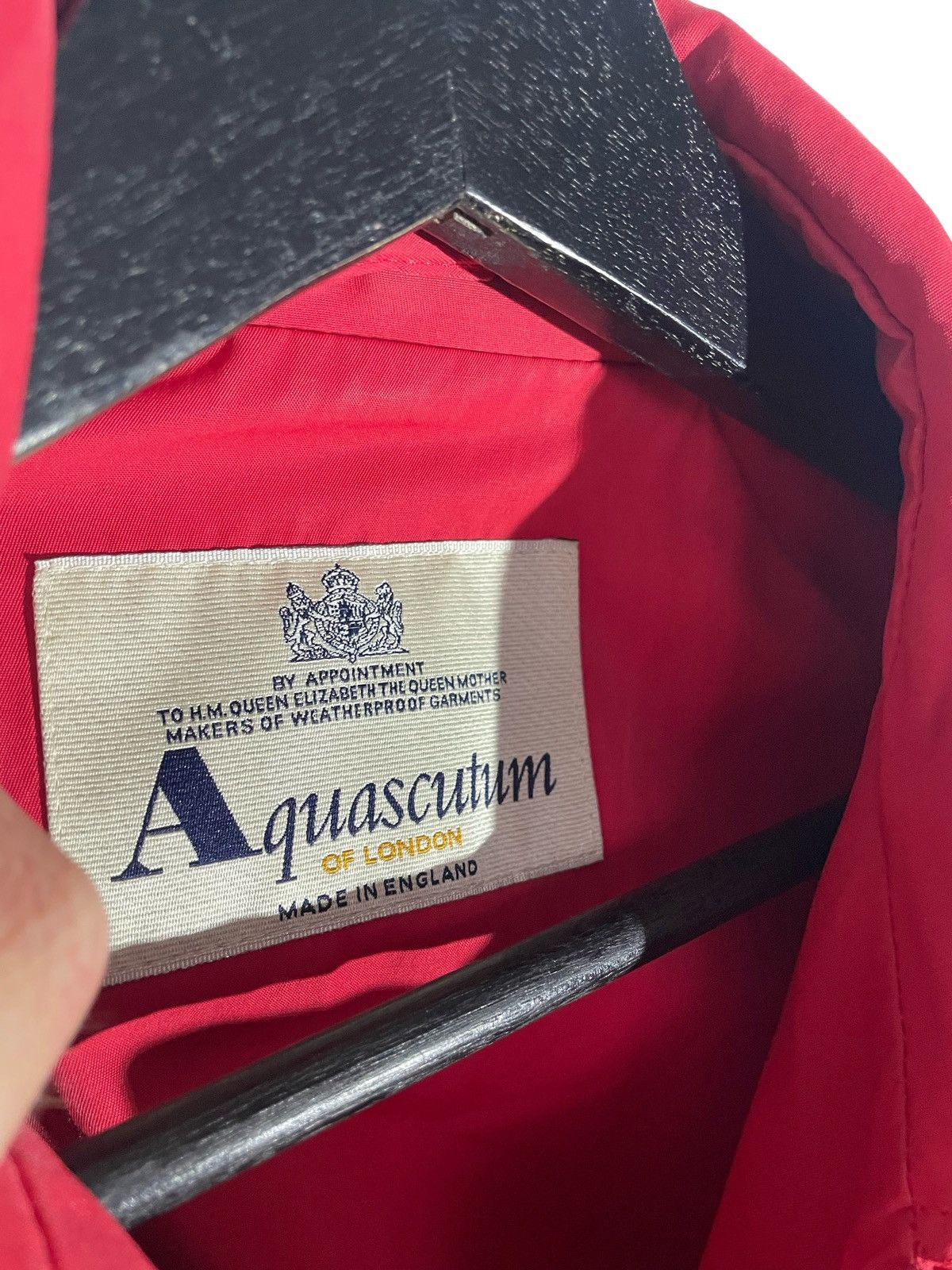 Aquascutum Aquascutum England Metalic Red Women Trench Size US6(~M-L) Size L / US 10 / IT 46 - 7 Thumbnail