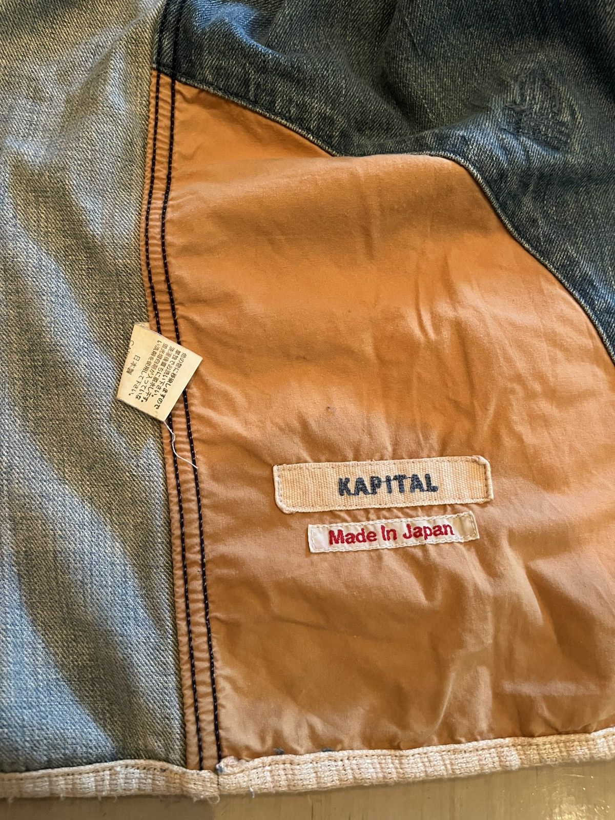 Kapital Vintage Kapital Denim Jacket Size US S / EU 44-46 / 1 - 7 Thumbnail