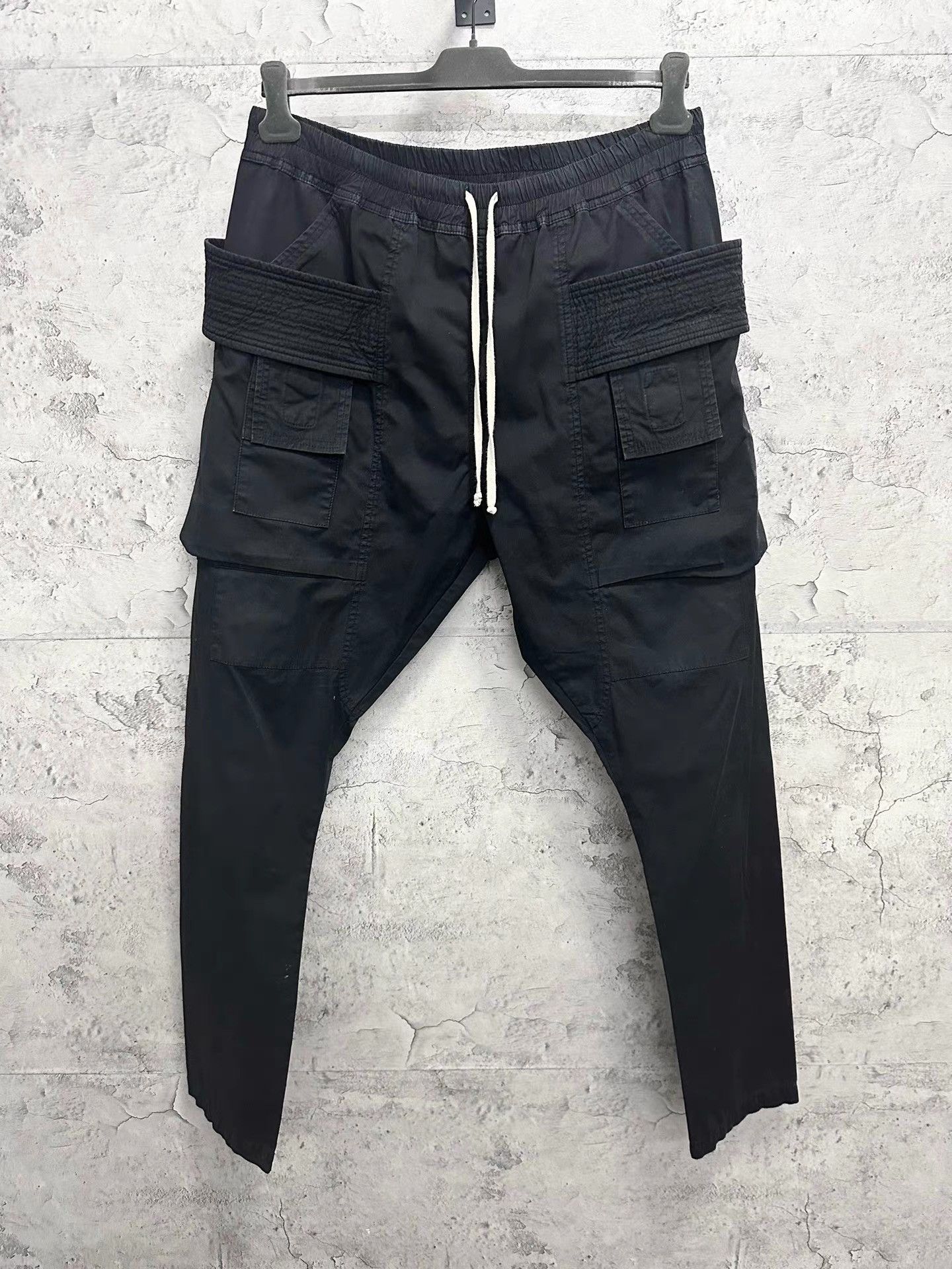 Rick Owens Rick Owens DRKSHDW Dual-Loop Cargo Pants K34 Size US 35 - 1 Thumbnail