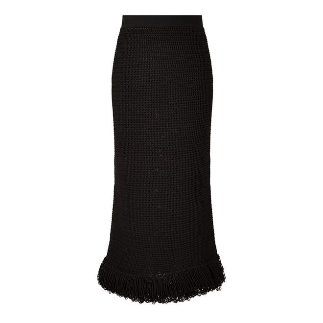 Bottega Veneta Bottega Veneta Bv Skirt in Black Size 28" / US 6 / IT 42 - 1 Thumbnail