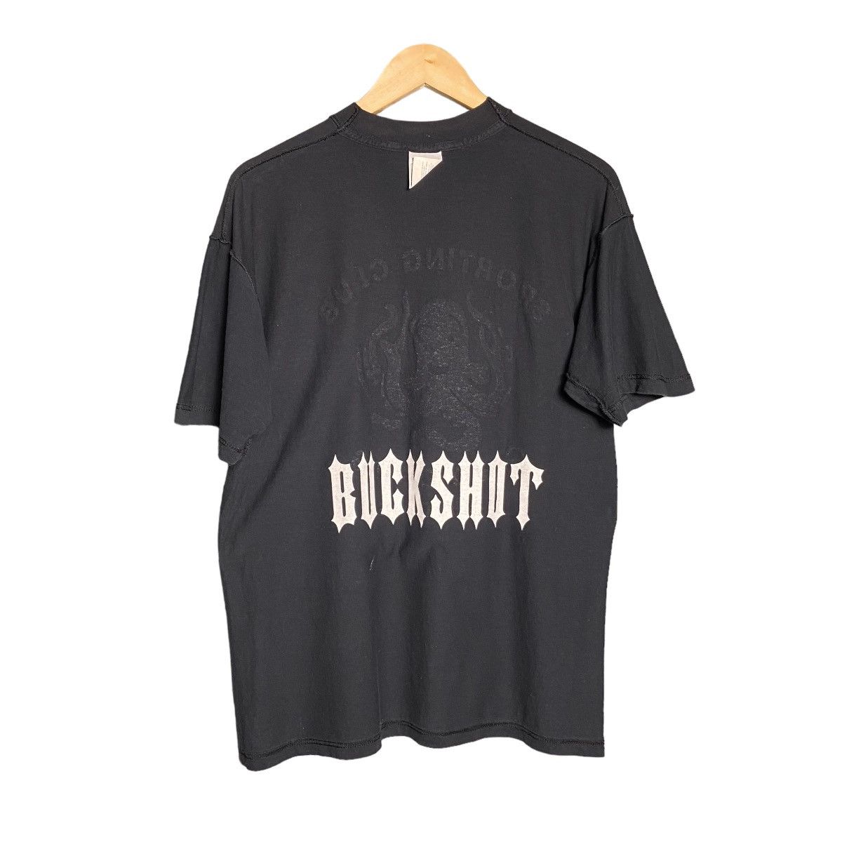 Band Tees × Vintage Vintage 90s Buckshot Satanic Band Tee / Reversible Size US M / EU 48-50 / 2 - 3 Thumbnail