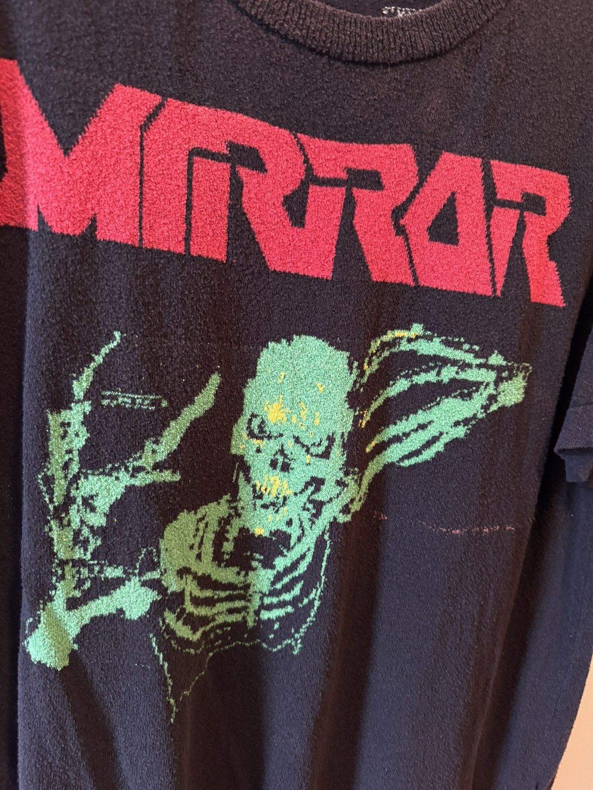 Off-White Rare Off-white mirror XL knit poly shirt Size US XL / EU 56 / 4 - 2 Thumbnail
