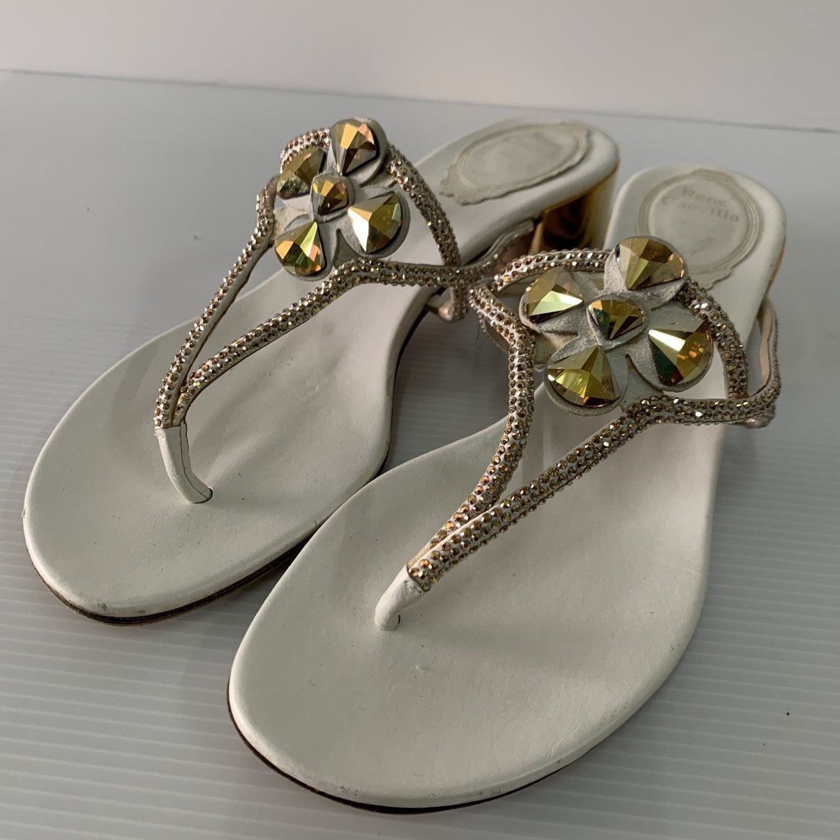 Rene Caovilla 🔥‼️HOT ITEM‼️🔥Authentic Rene Caovilla Sandals Shoes Size US 6 / IT 36 - 2 Thumbnail