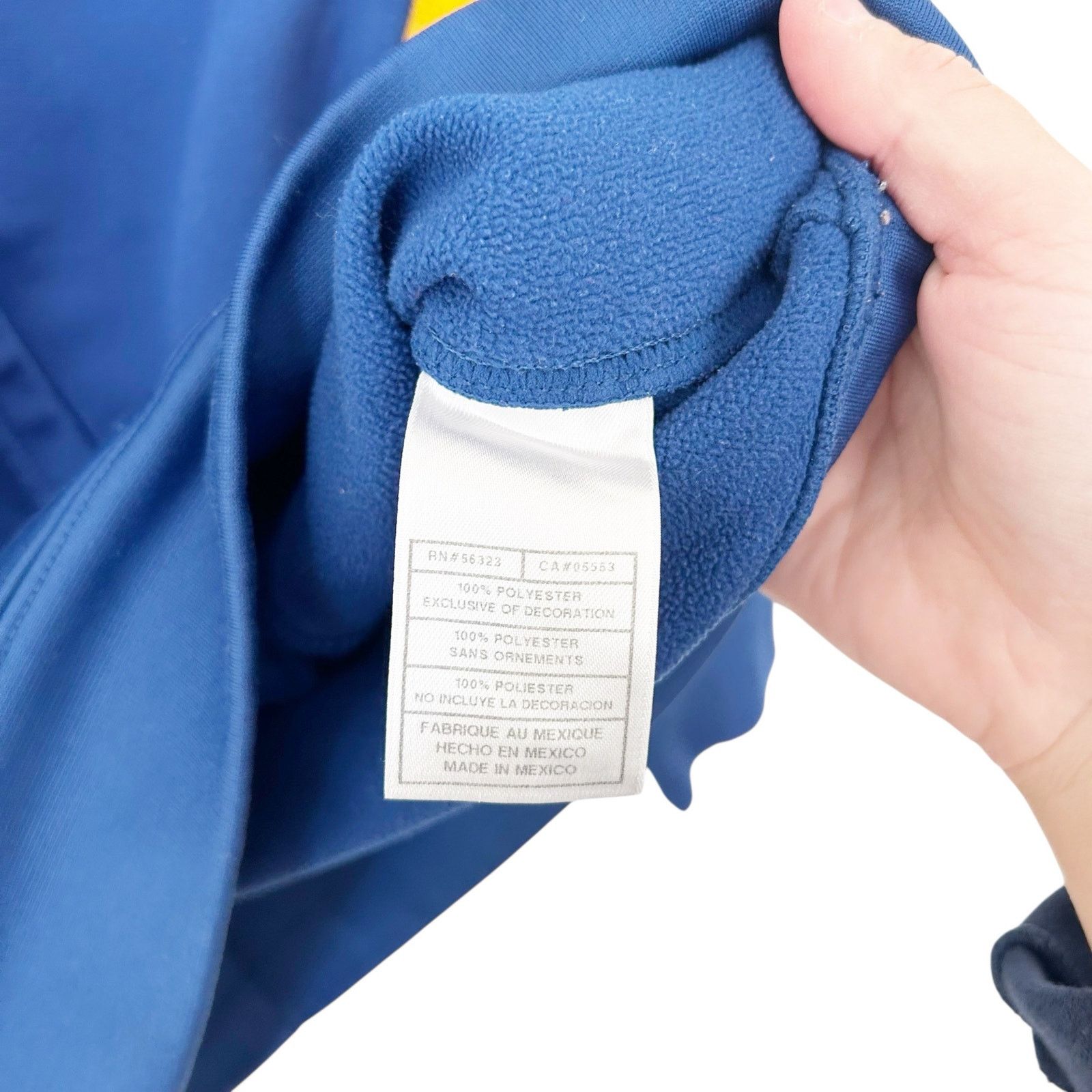 Nike Nike Fit Therma Blue Yellow Hoodie Sz S Size US S / EU 44-46 / 1 - 4 Thumbnail