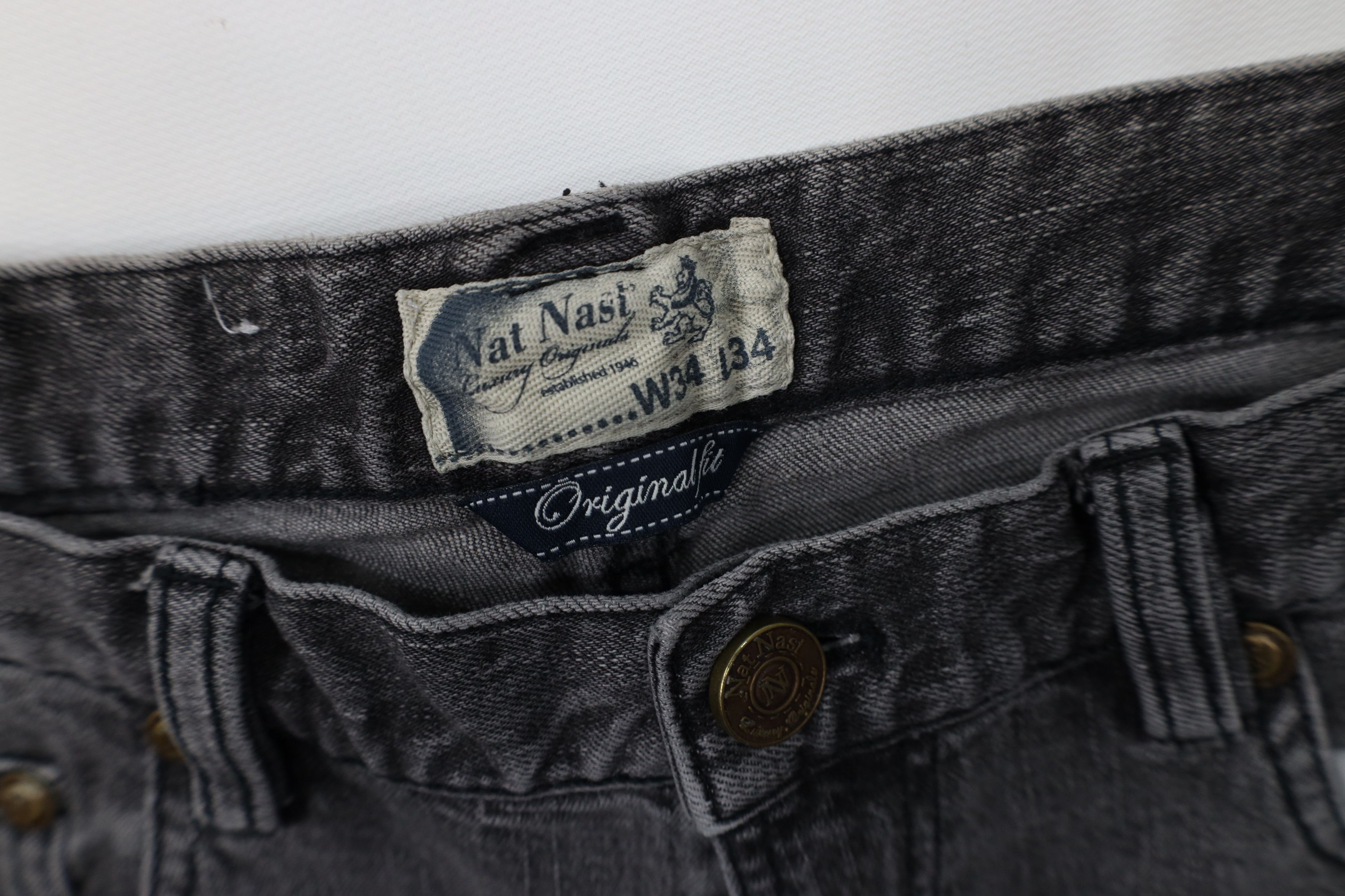 Nat Nast Nat Nast Luxury Originals Original Straight Leg Jeans Size US 34 / EU 50 - 7 Thumbnail