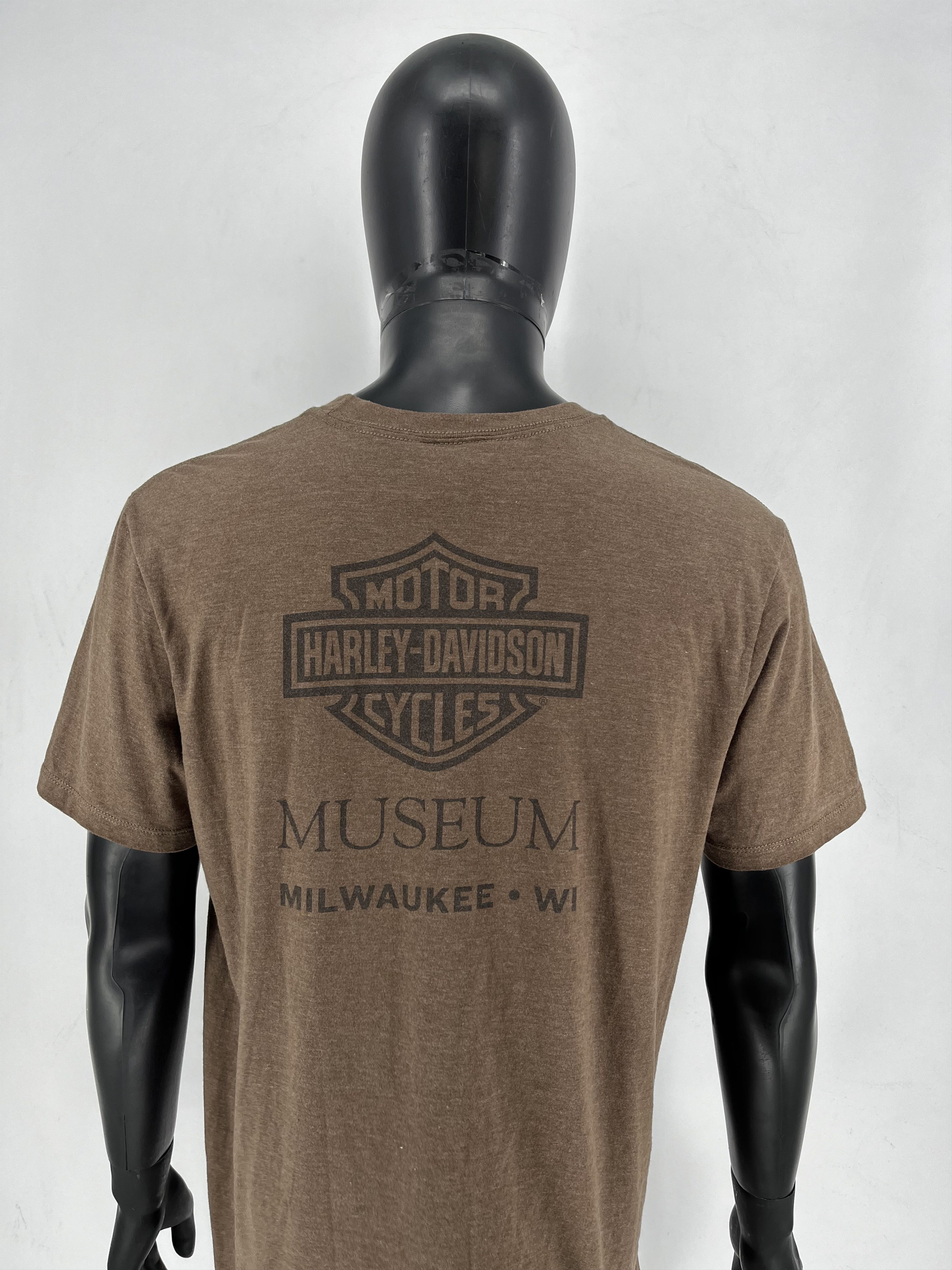 Harley Davidson Harley Davidson Museum Mens Flag T-Shirt Size L Milwaukee Size US L / EU 52-54 / 3 - 10 Thumbnail