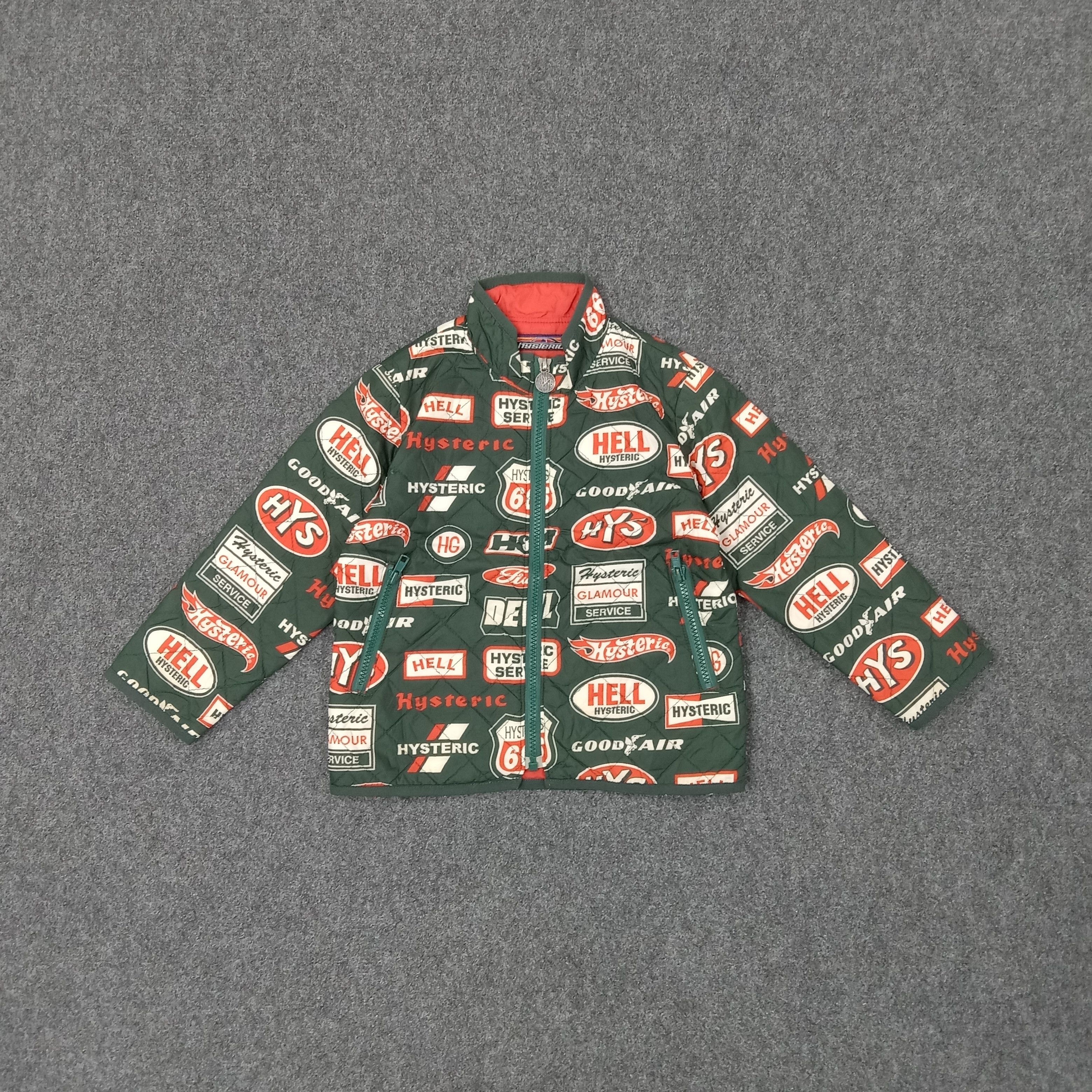 Hysteric Glamour Hysteric Glamour Japanese Racing Art Kids Jacket C239N58 Size US XXS / EU 40 - 1 Thumbnail