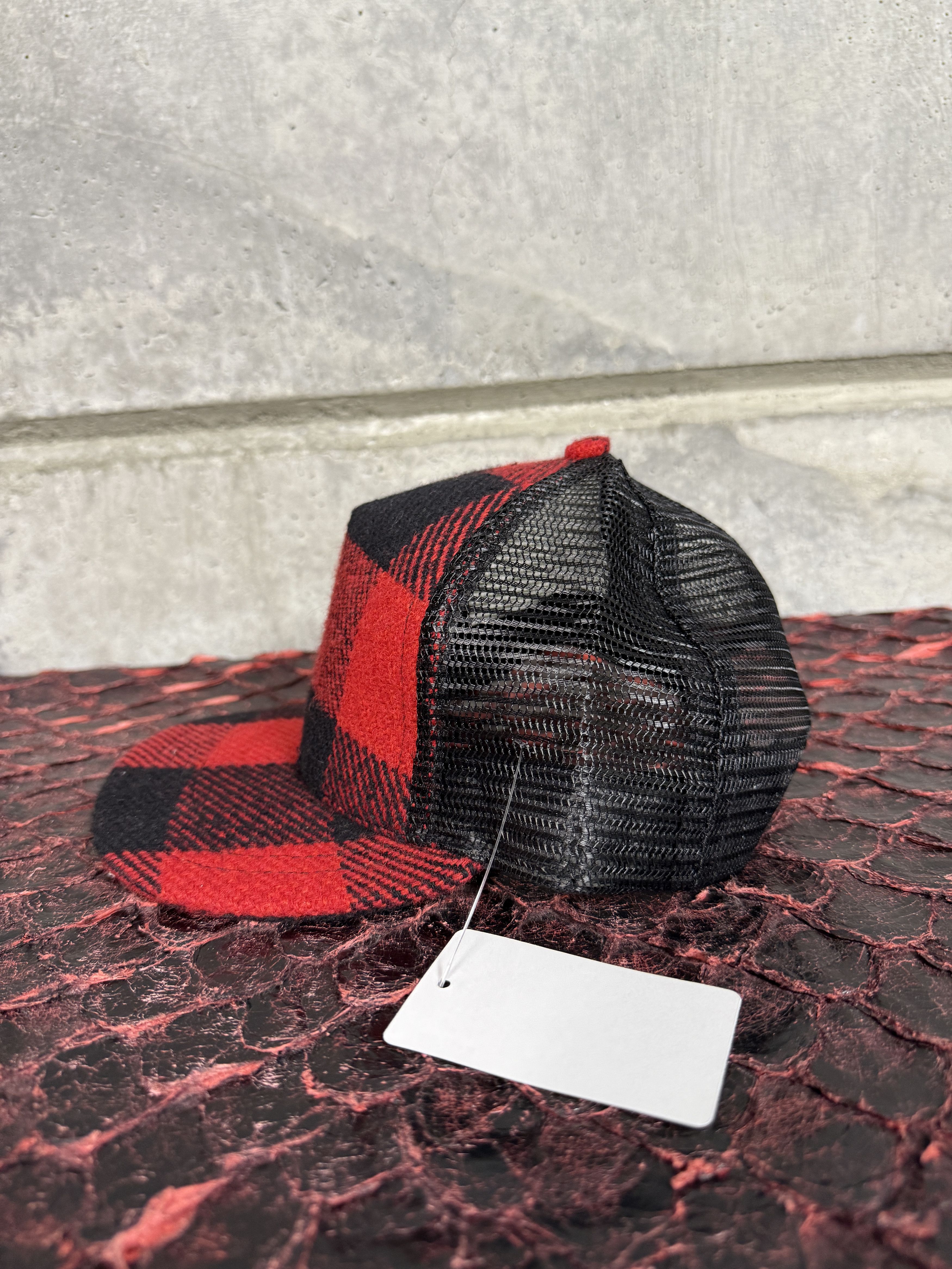 Greg Lauren Greg Lauren Buffalo Plaid Trucker Hat Size ONE SIZE - 2 Thumbnail