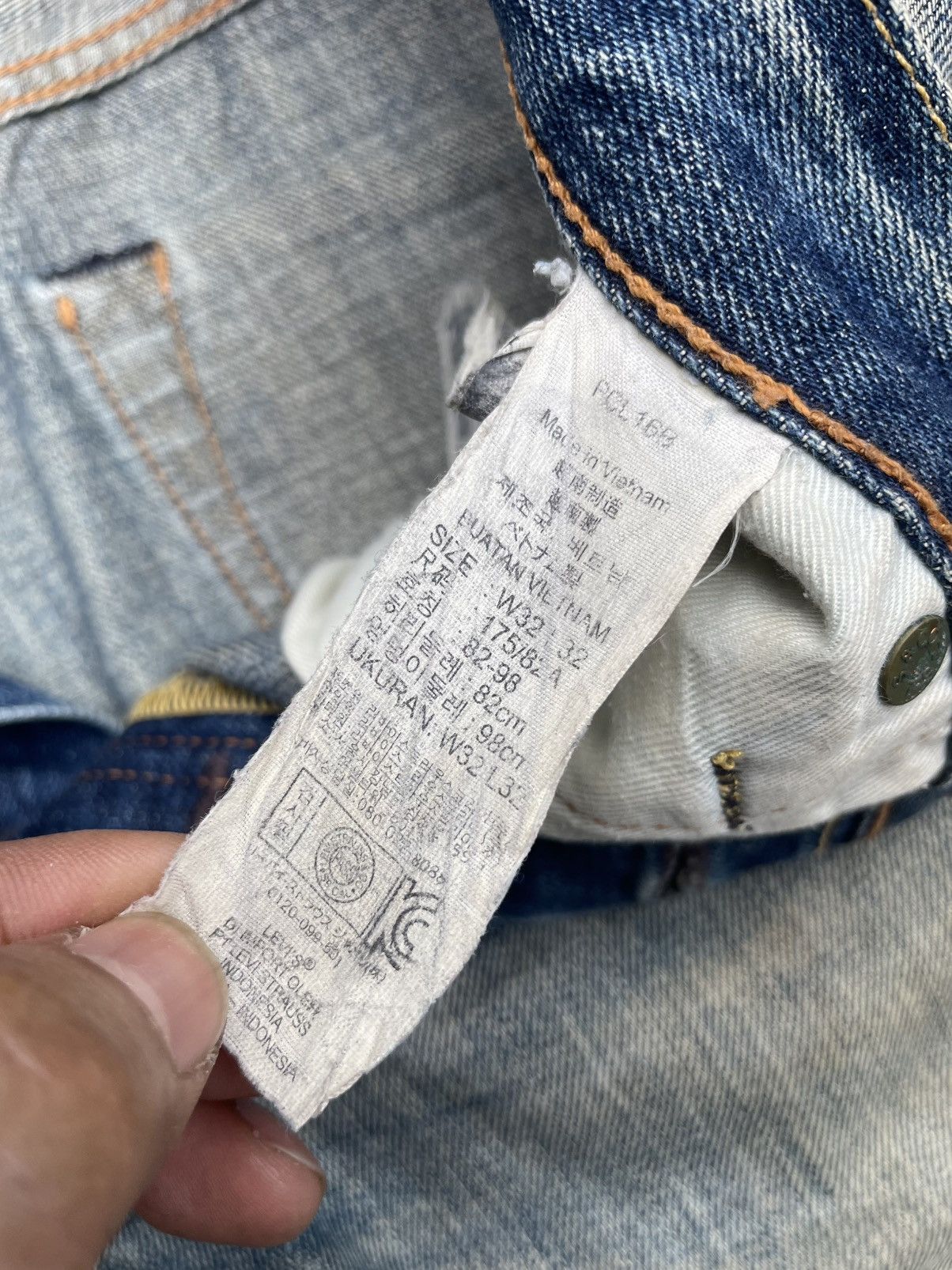 Levi's Levi’s 501 Distresed Size US 34 / EU 50 - 18 Thumbnail