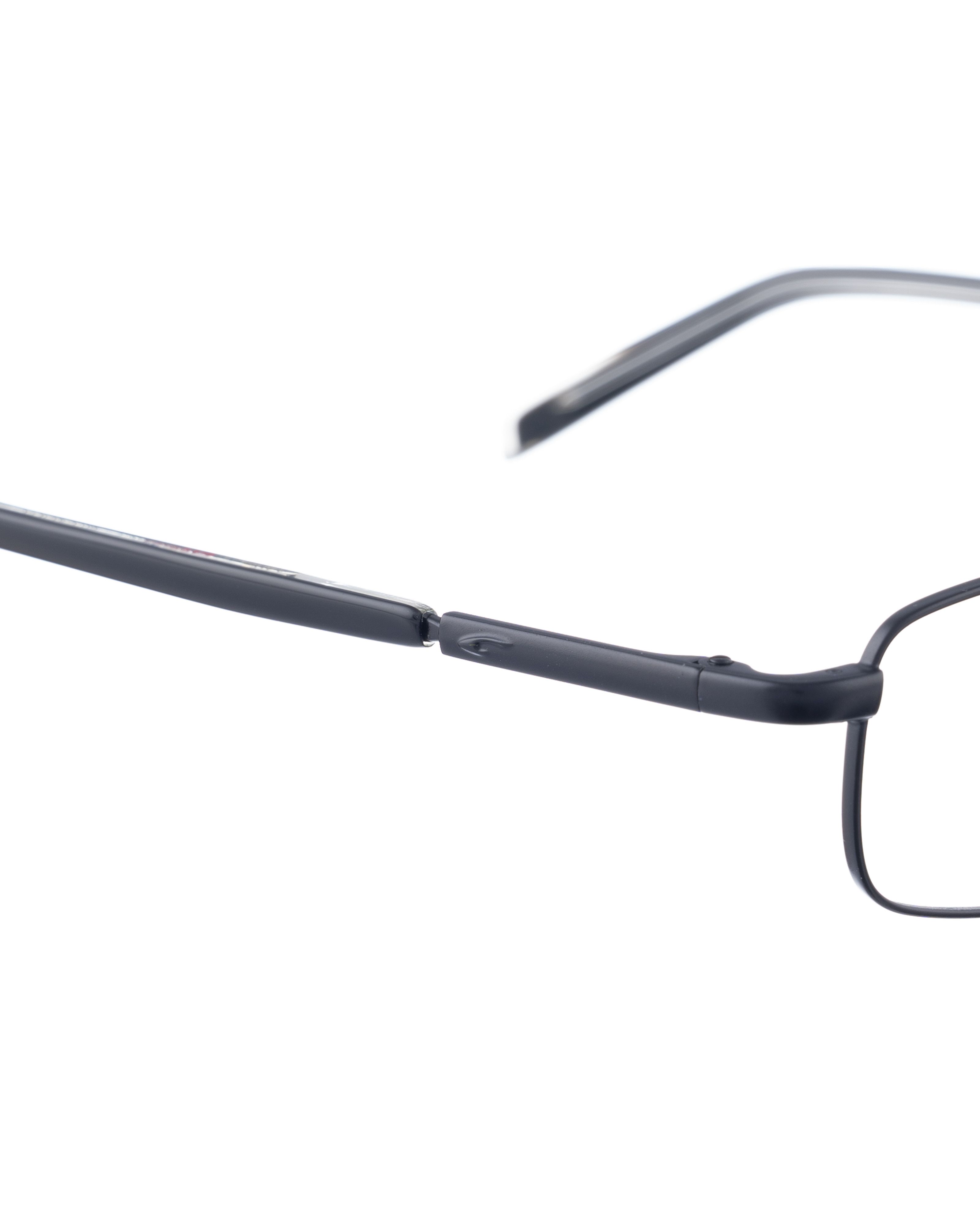 Carrera Carrera 90s Black Rectangular Glasses with Clear Temples Size ONE SIZE - 2 Thumbnail