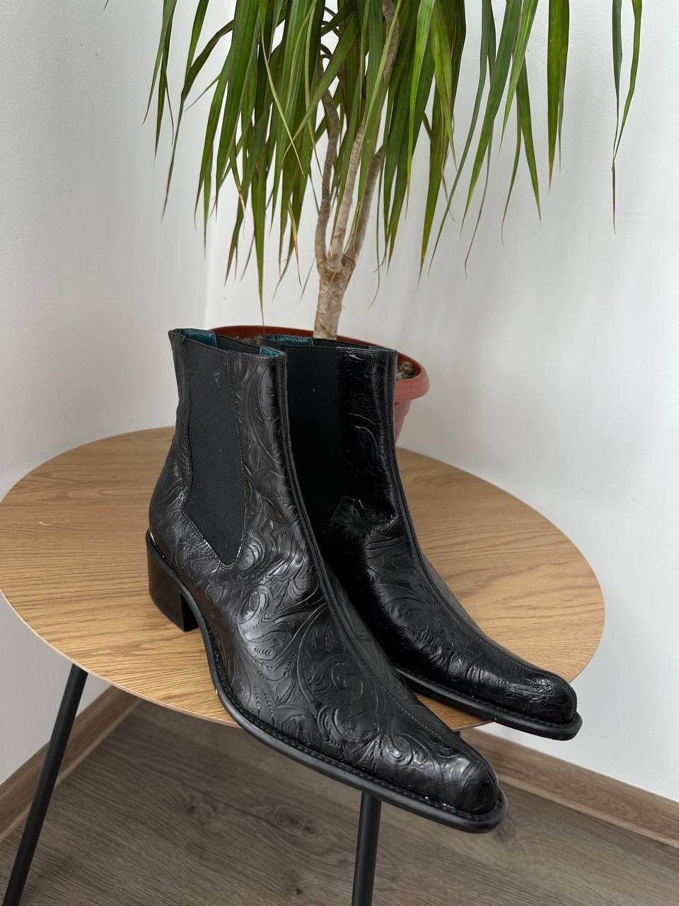 Japanese Brand × Vintage Vintage Japanese Coccinelle Kozak Men’s Black Boots Size US 7 / EU 40 - 10 Thumbnail