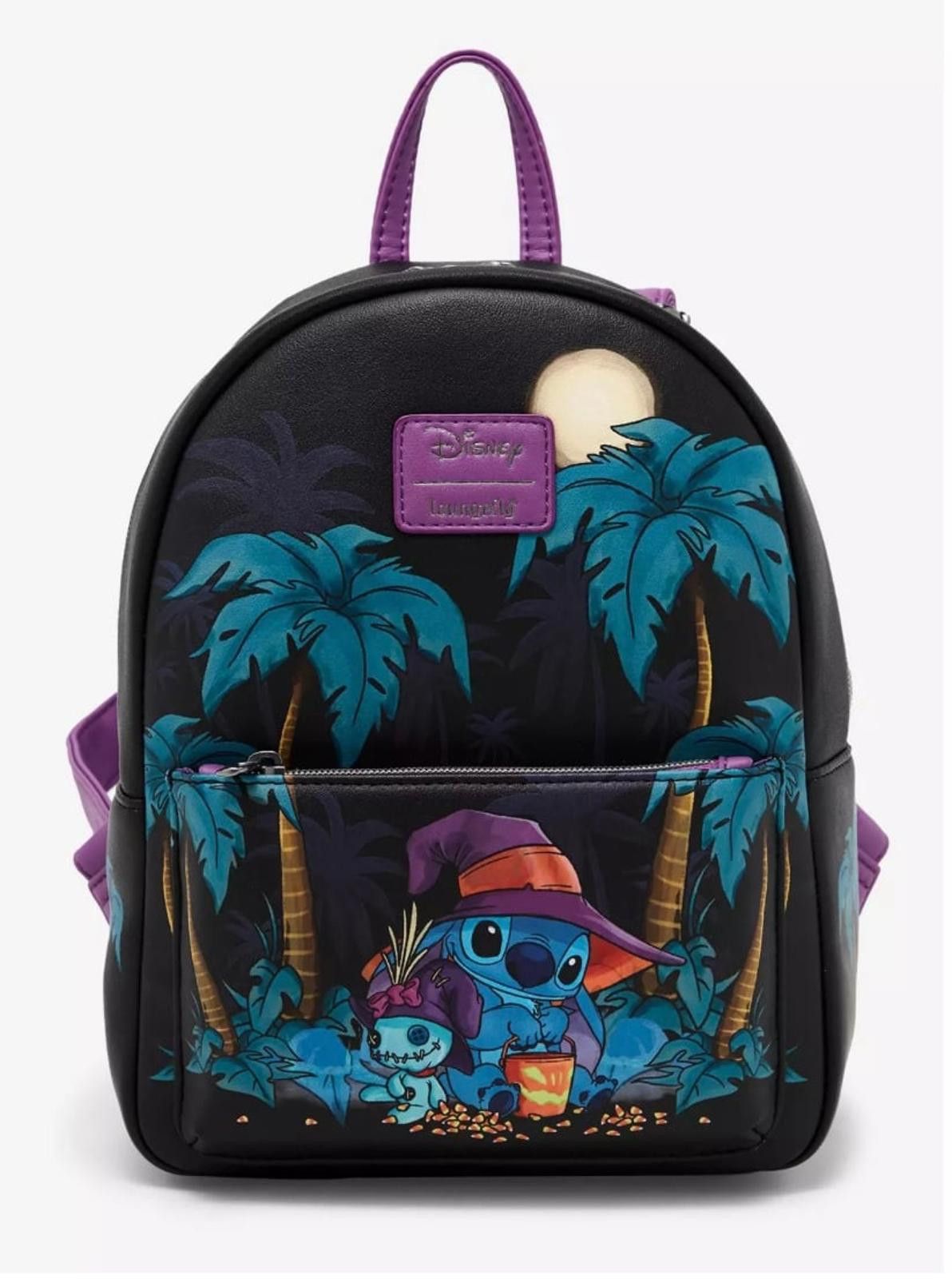 Loungefly Disney Stitch/Scrump Trick/Treat Mini Backpack