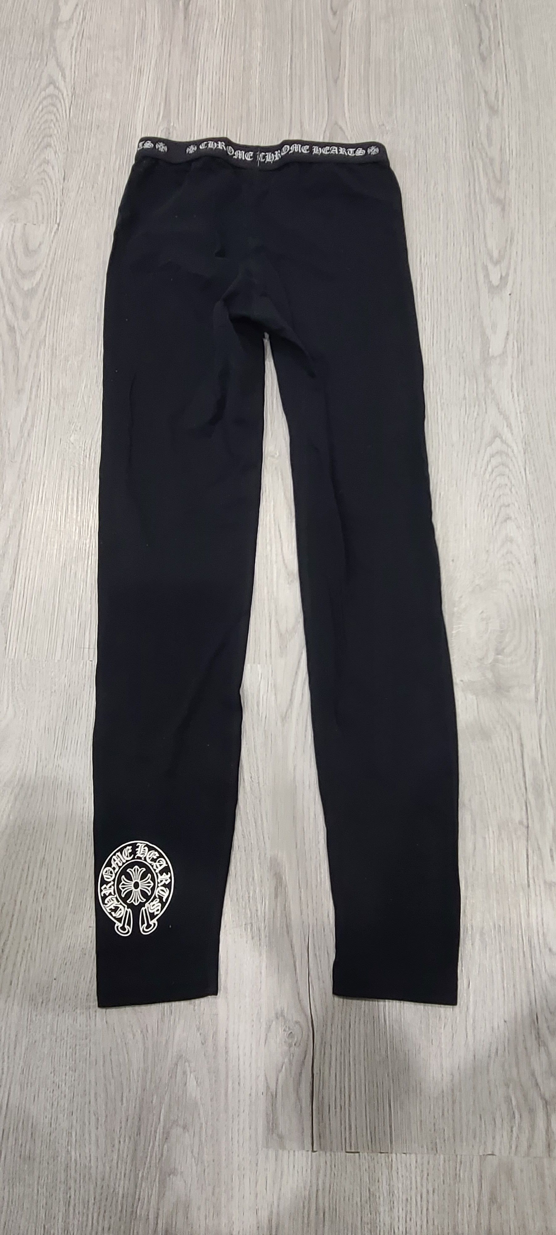 Chrome Hearts Chrome hearts leggings logo sz S Size 25" / US 0 / IT 36 - 6 Thumbnail