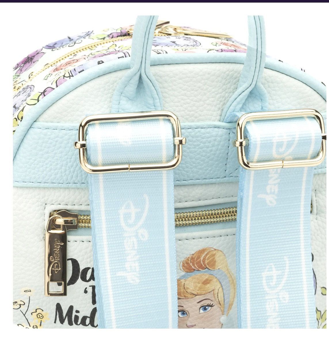 Disney Cinderella Vegan Leather Mini Backpack Size ONE SIZE - 3 Thumbnail