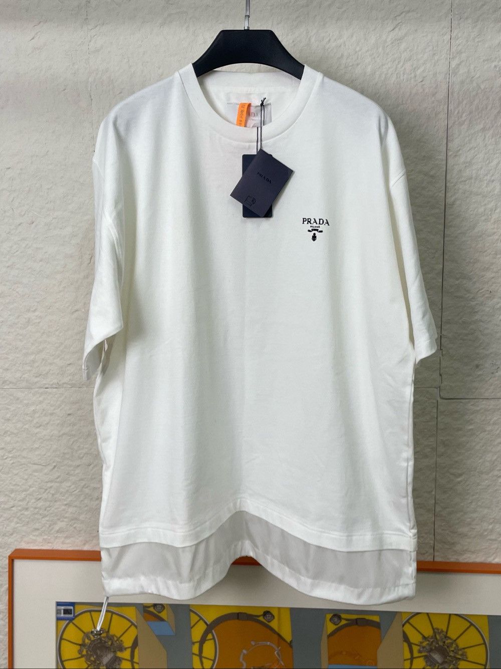 Prada Prada Logo T-Shirt Size XL Size US XL / EU 56 / 4 - 1 Thumbnail