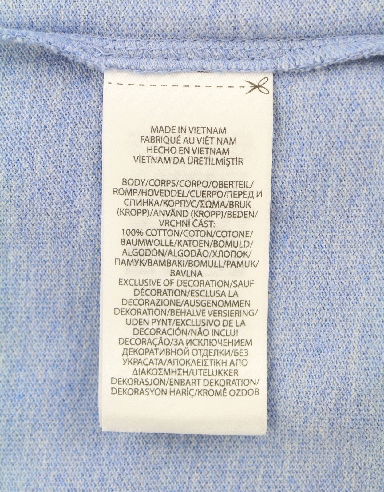 Ralph Lauren CUSTOM SLIM FIT XL Blue Melange Embroidered 87899 Size US XL / EU 56 / 4 - 9 Thumbnail