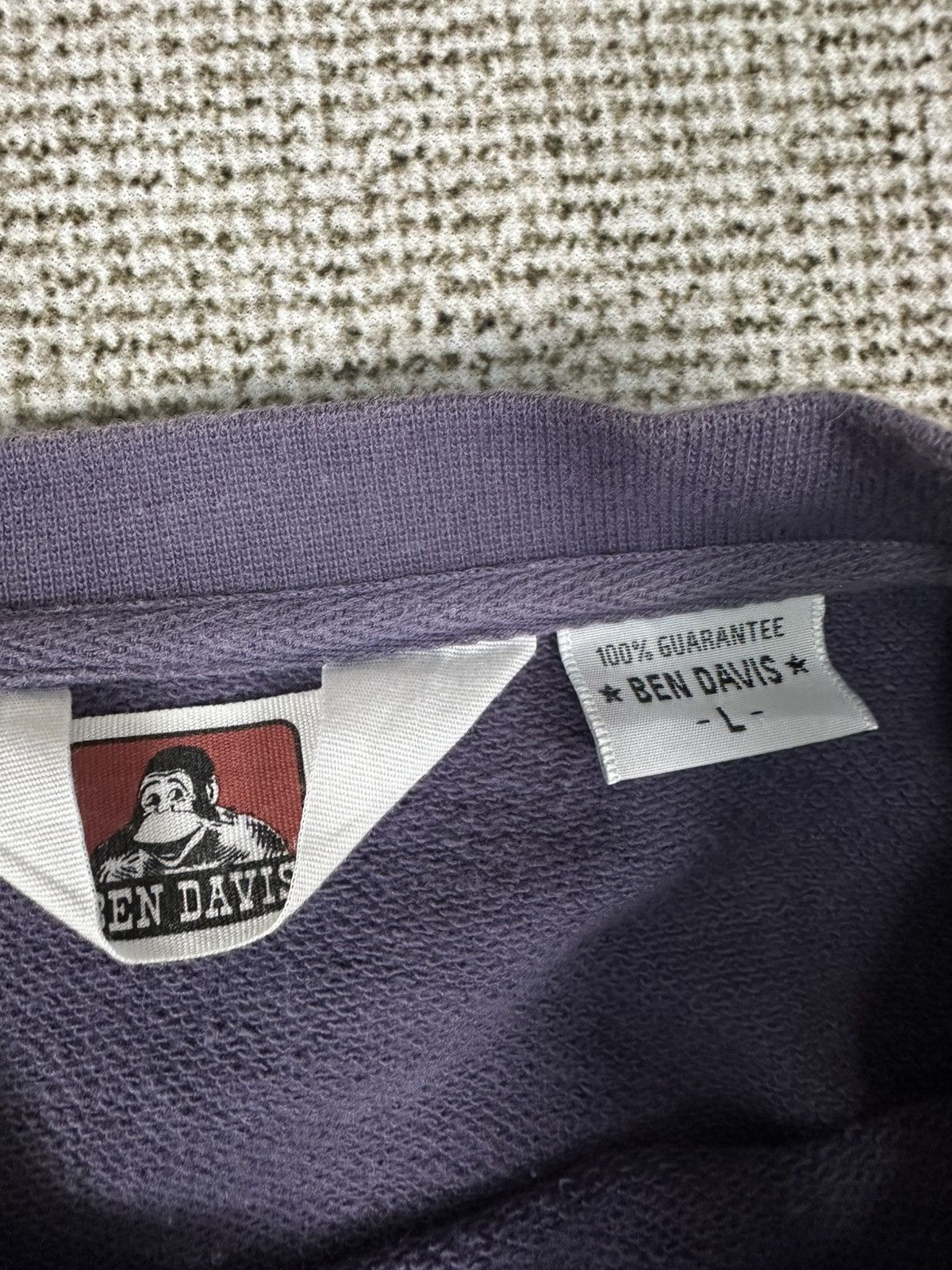 Ben Davis Vintage Ben Davis Boxy Sunfaded Crewneck Z306 Size US L / EU 52-54 / 3 - 9 Thumbnail