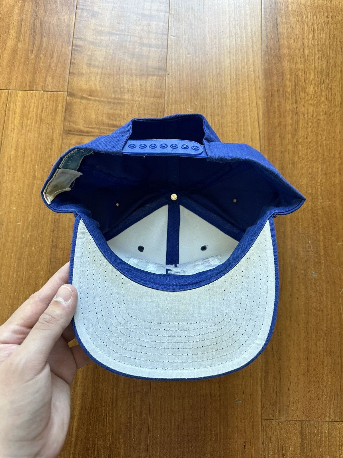 Vintage Vintage 90s BYU Cougars Drew Pearson SnapBack Hat OSFA Size ONE SIZE - 6 Thumbnail