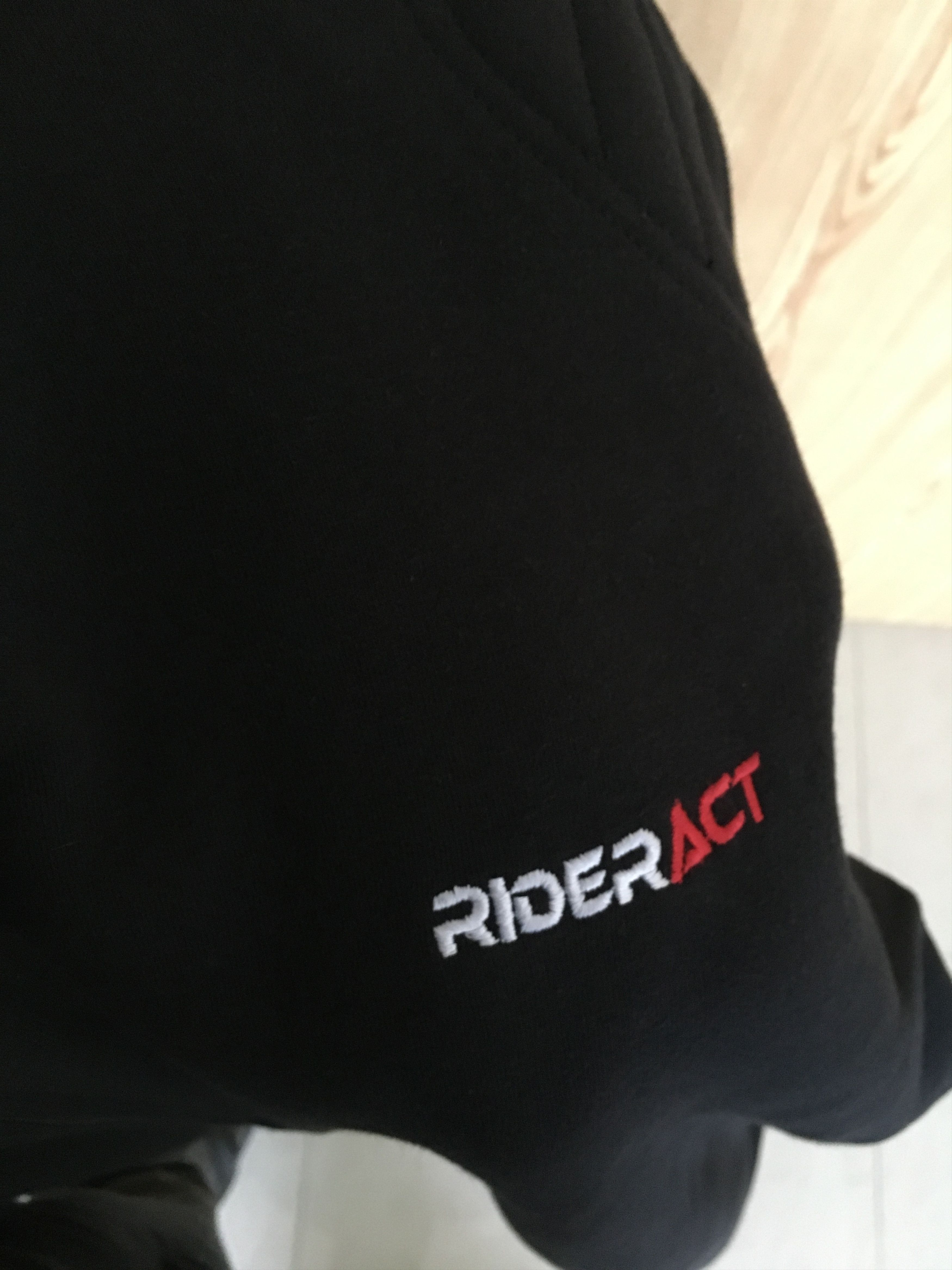 Active Ride Shop RIDERACT® Motorcycle Hoodie Black with Aramid Fiber Size US XS / EU 42 / 0 - 12 Thumbnail
