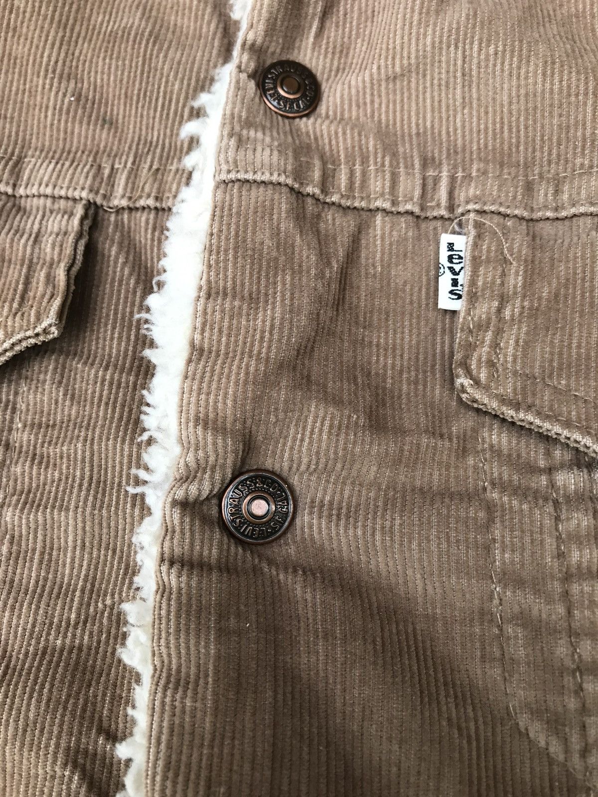 Levi's × Levi's Vintage Clothing × Vintage vintage Levi's sherpa corduroy denim jacket Size US XXS / EU 40 - 7 Thumbnail