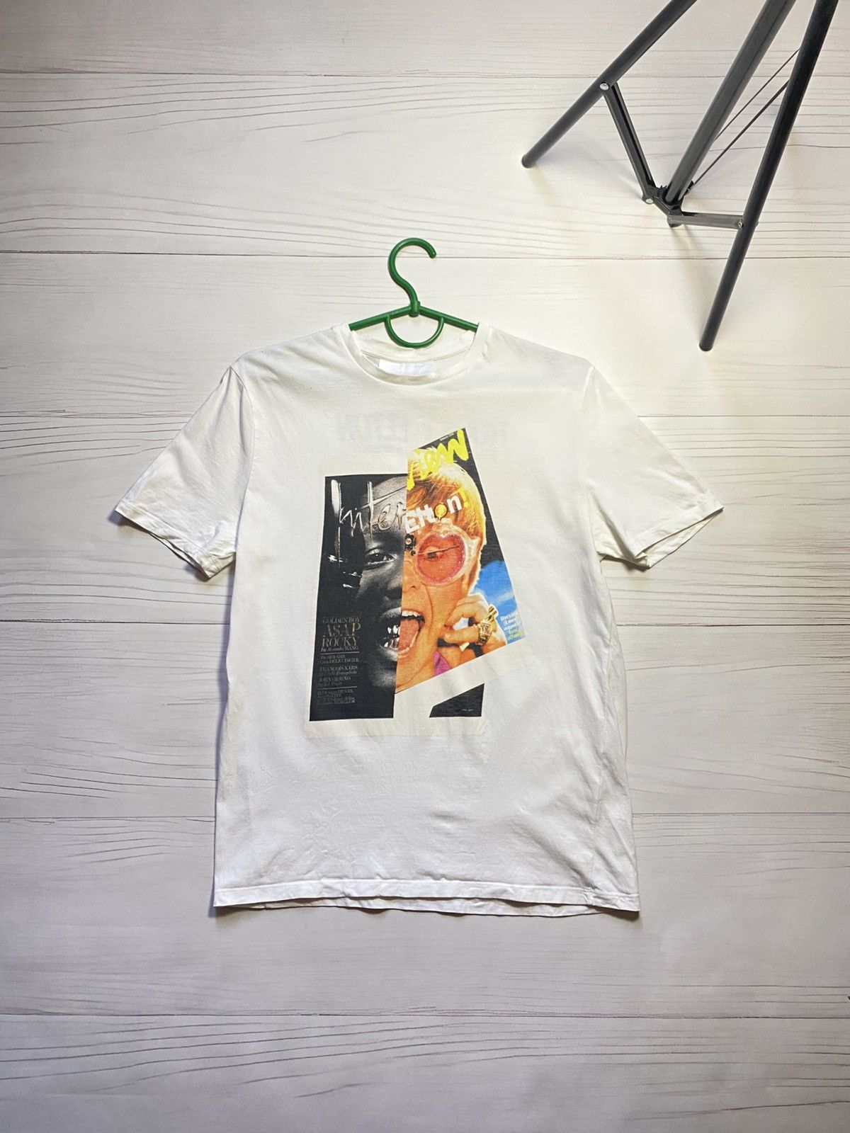 Neil Barrett Neil Barett Mona Lisa Hybrid Print n.19 T-Shirt | Grailed