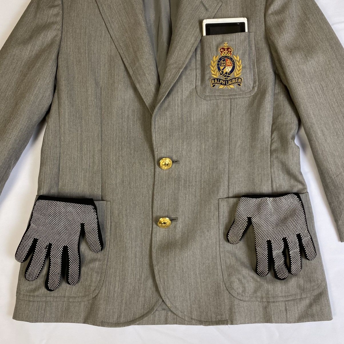 Ralph Lauren Vintage Ralph Lauren Wool Double-Breasted Blazer Size US S / EU 44-46 / 1 - 9 Thumbnail