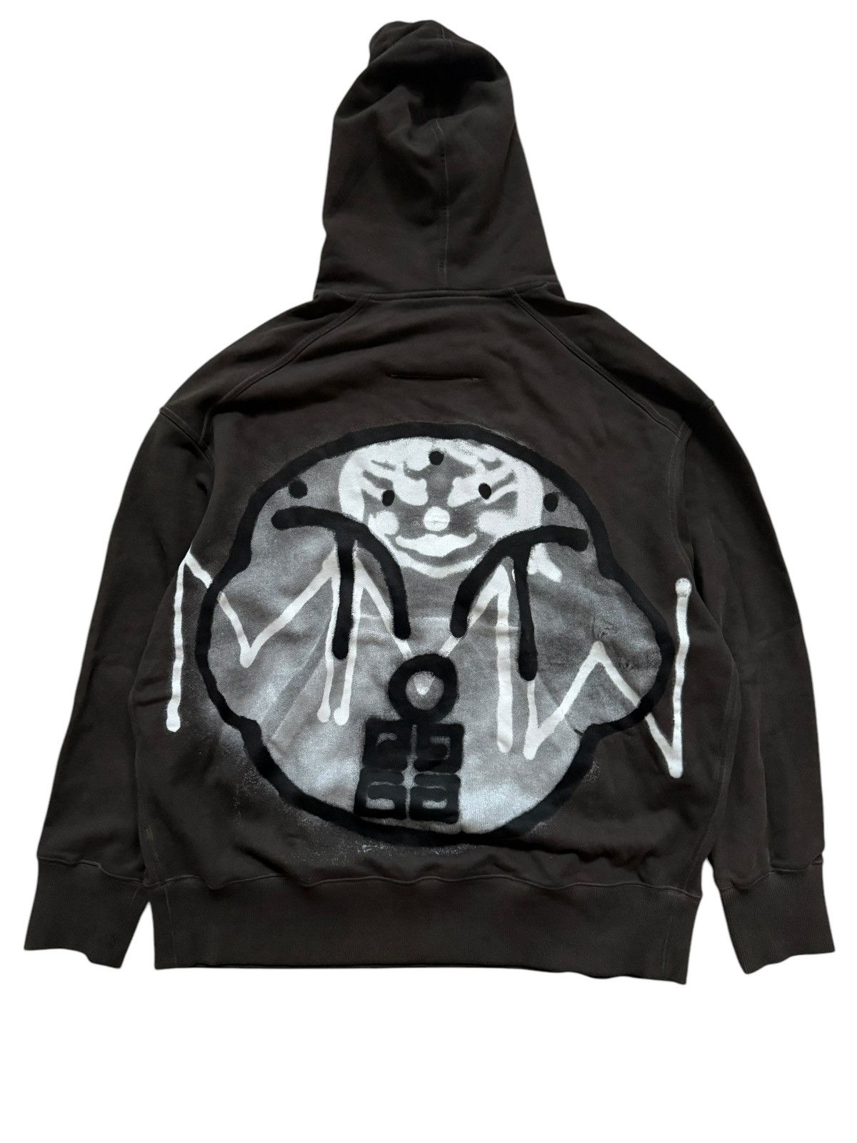 Chito × Givenchy Graffiti “Dog” Rottweiler hoodie Size US L / EU 52-54 / 3 - 3 Thumbnail