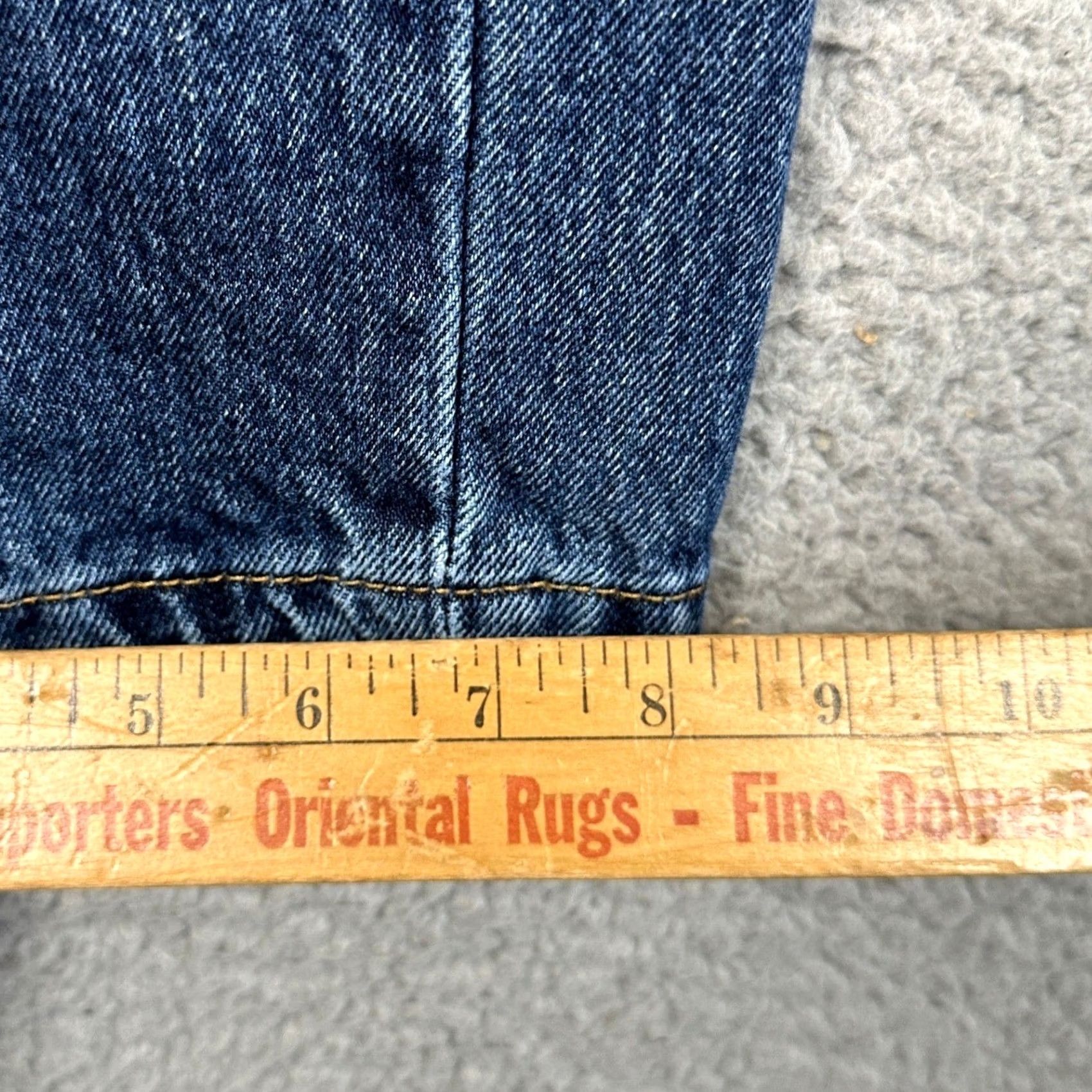 Levi's Levi's 550 Jeans Mens 36X32 Blue Relaxed Fit Straight Leg Red Tab Denim Pants Size US 36 / EU 52 - 7 Thumbnail