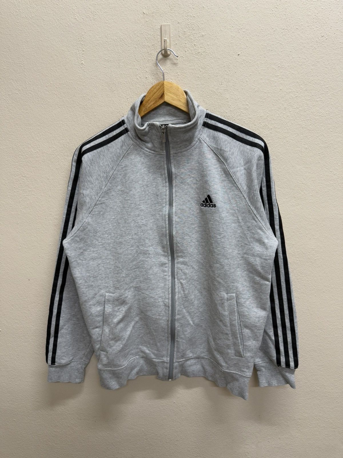 Adidas Vintage Y2k Adidas Climalite Zipper Up Sweater Size US S / EU 44-46 / 1 - 19 Thumbnail